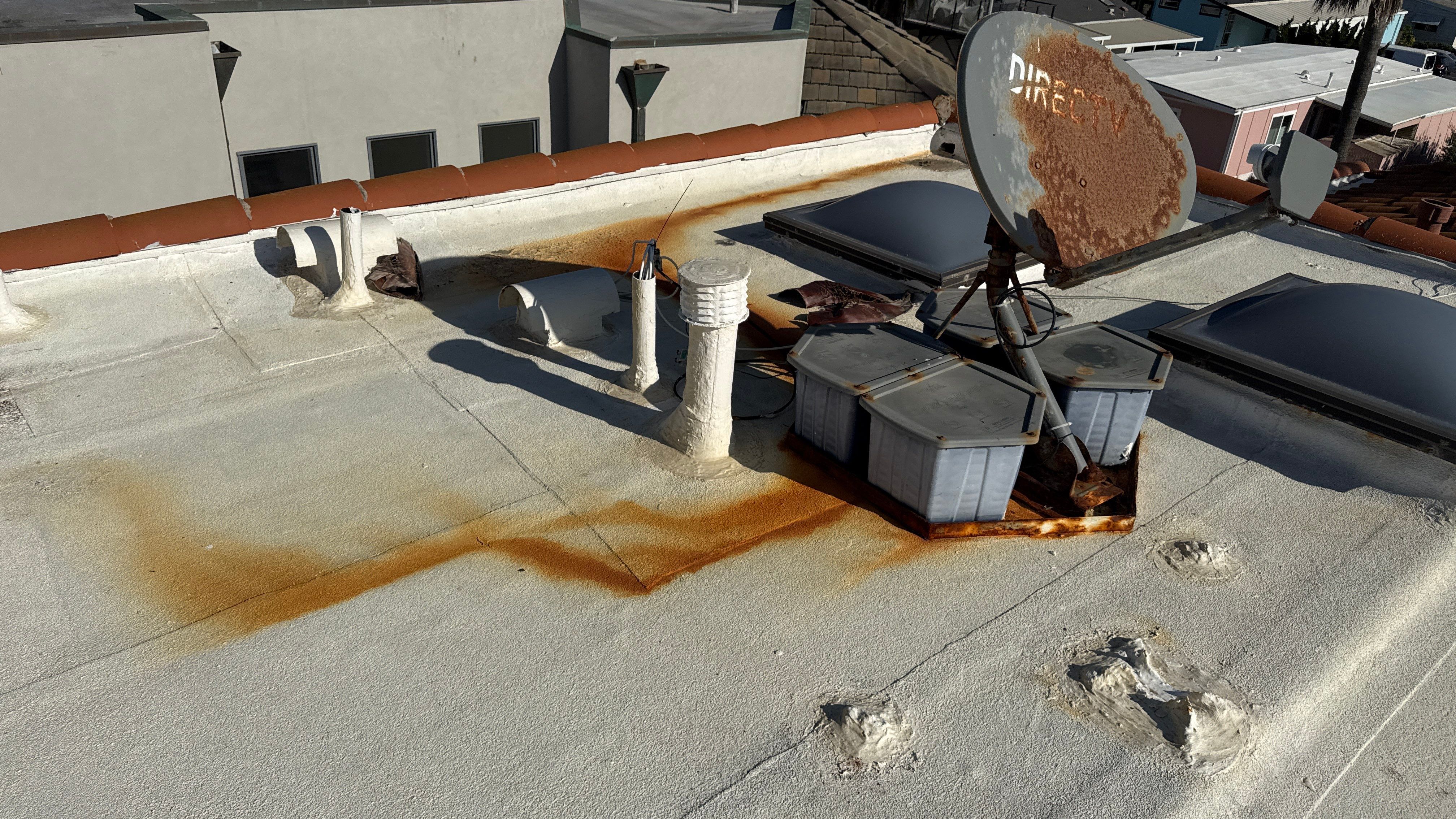 Residential Silicone Coating Project in Oxnard by Hull Brothers Roofing