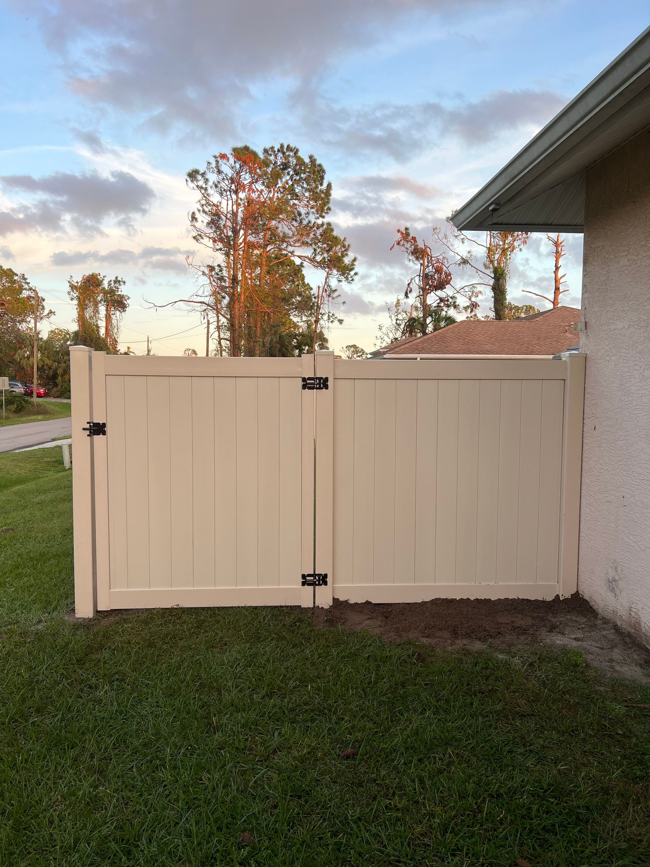 Vinyl Fence Installation using Vinyl Privacy Fence  by Asap fence and gates, LLC