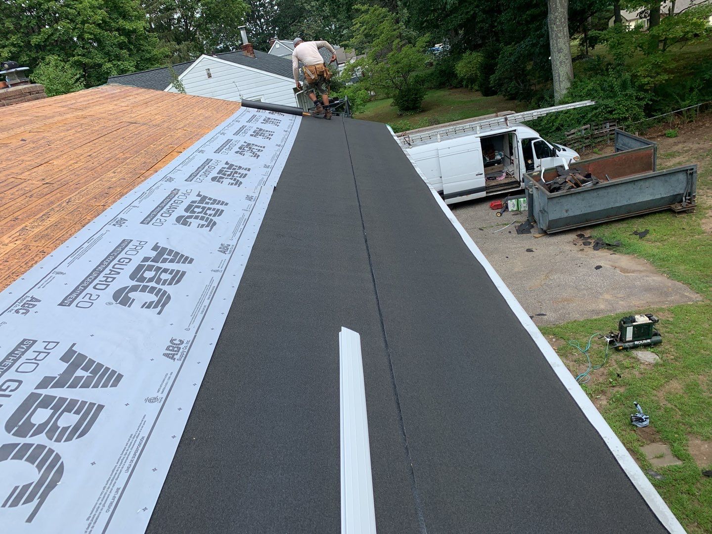 Siding Installation using Certainteed monogram charcoal gray Owens Corning Onyx Black by A Plus Exterior