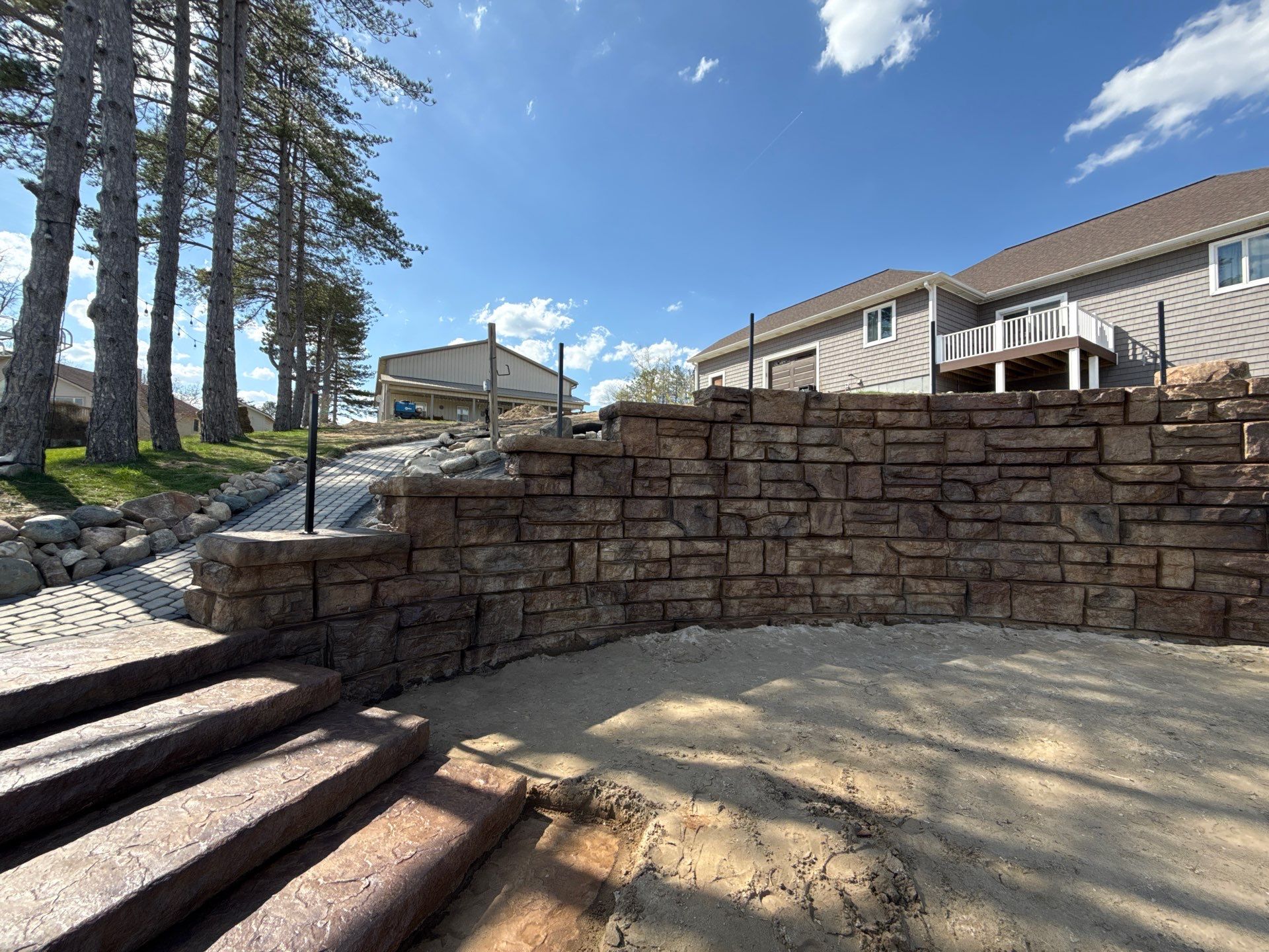 Project in Montpelier, Ohio by Farrell's Lawn & Garden Center LLC