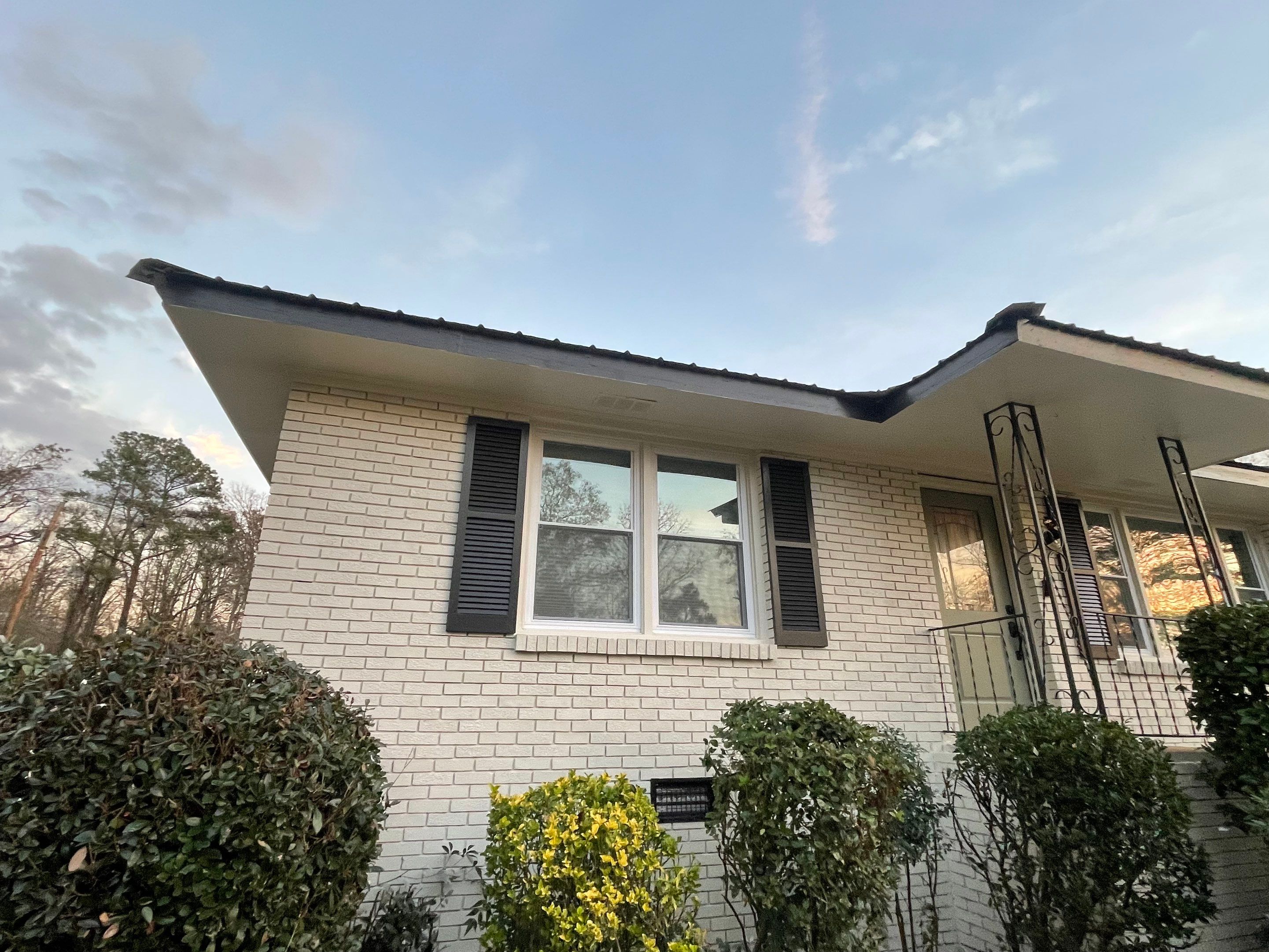 White Masonry Painting and Exterior Home Refresh in Covington by PGP Surface Solutions, LLC