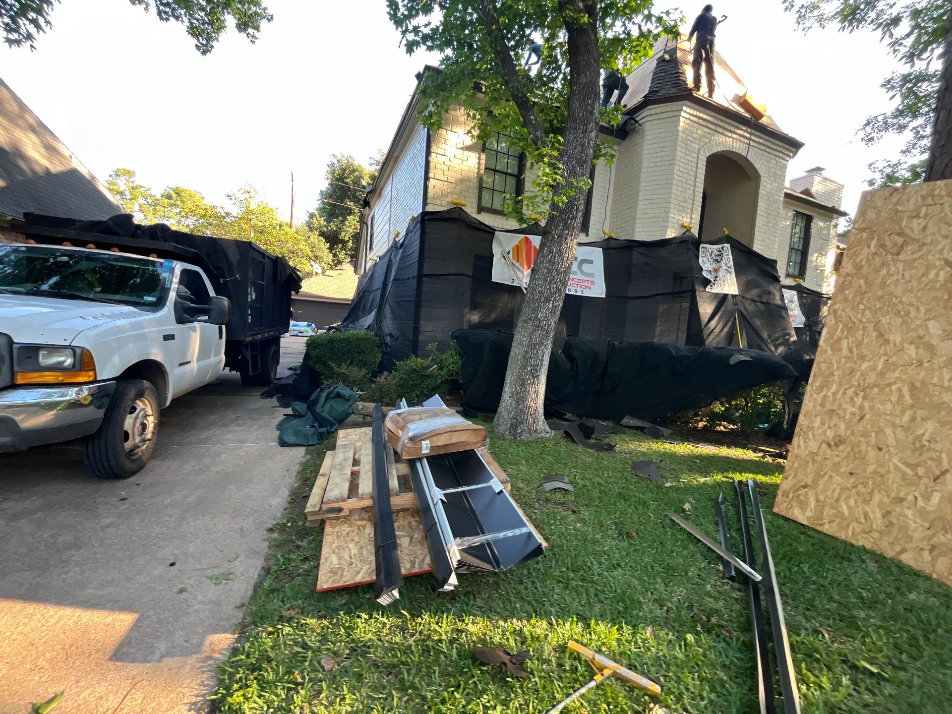Residential Roofing Installation using Malarkey Vista Impact Resistant by Roof Concepts Construction