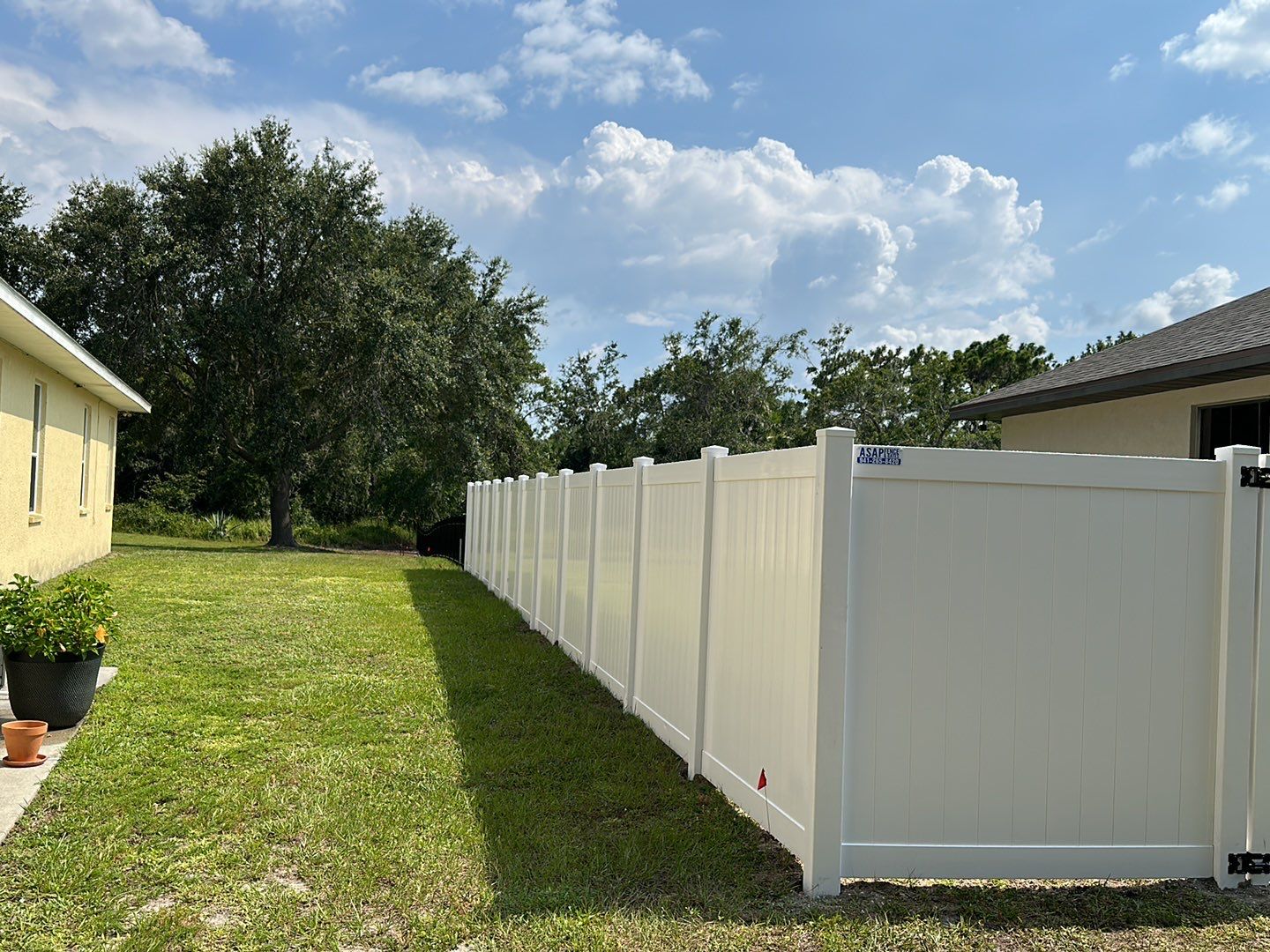 Vinyl Fence Installation using Vinyl Privacy Fence  by Asap fence and gates, LLC