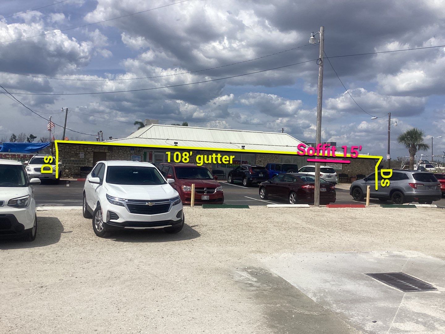 Brown 6-Inch Seamless Gutters Installed in Matlacha FL by Gutter Professors