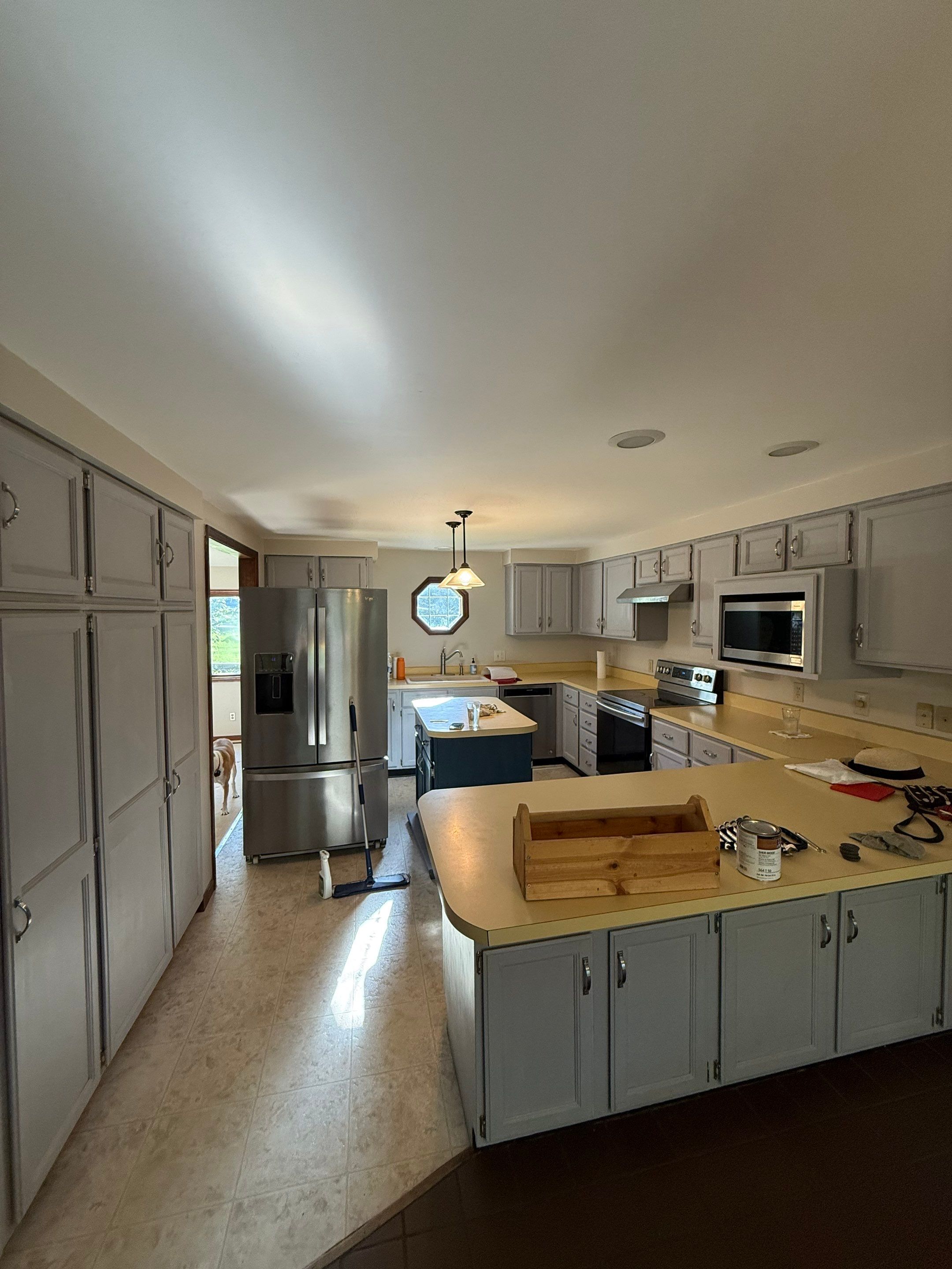 Popcorn Ceiling Removal by Pezley Painting