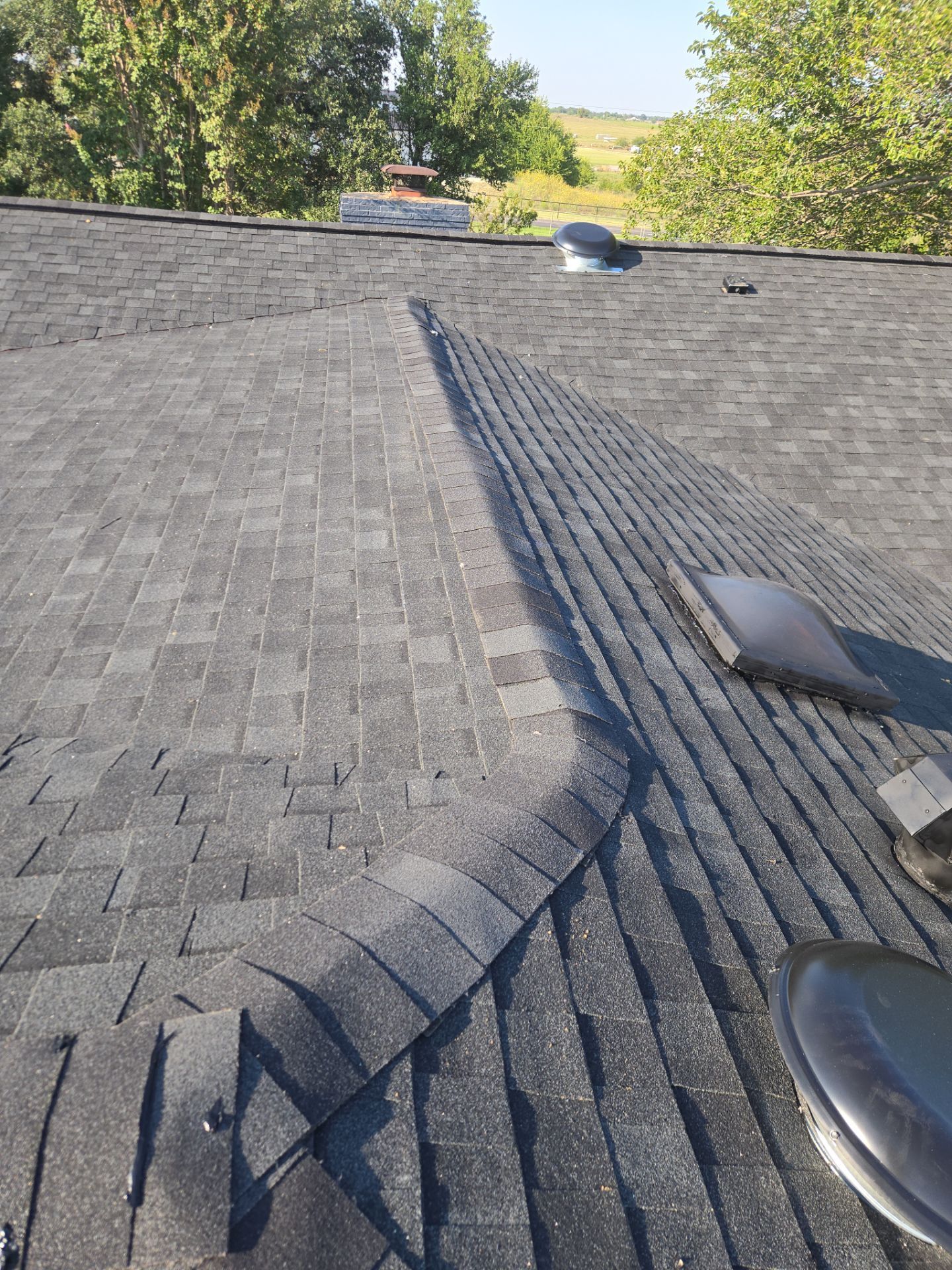 Project in Justin by Lonestar Roofing and Restoration LLC.