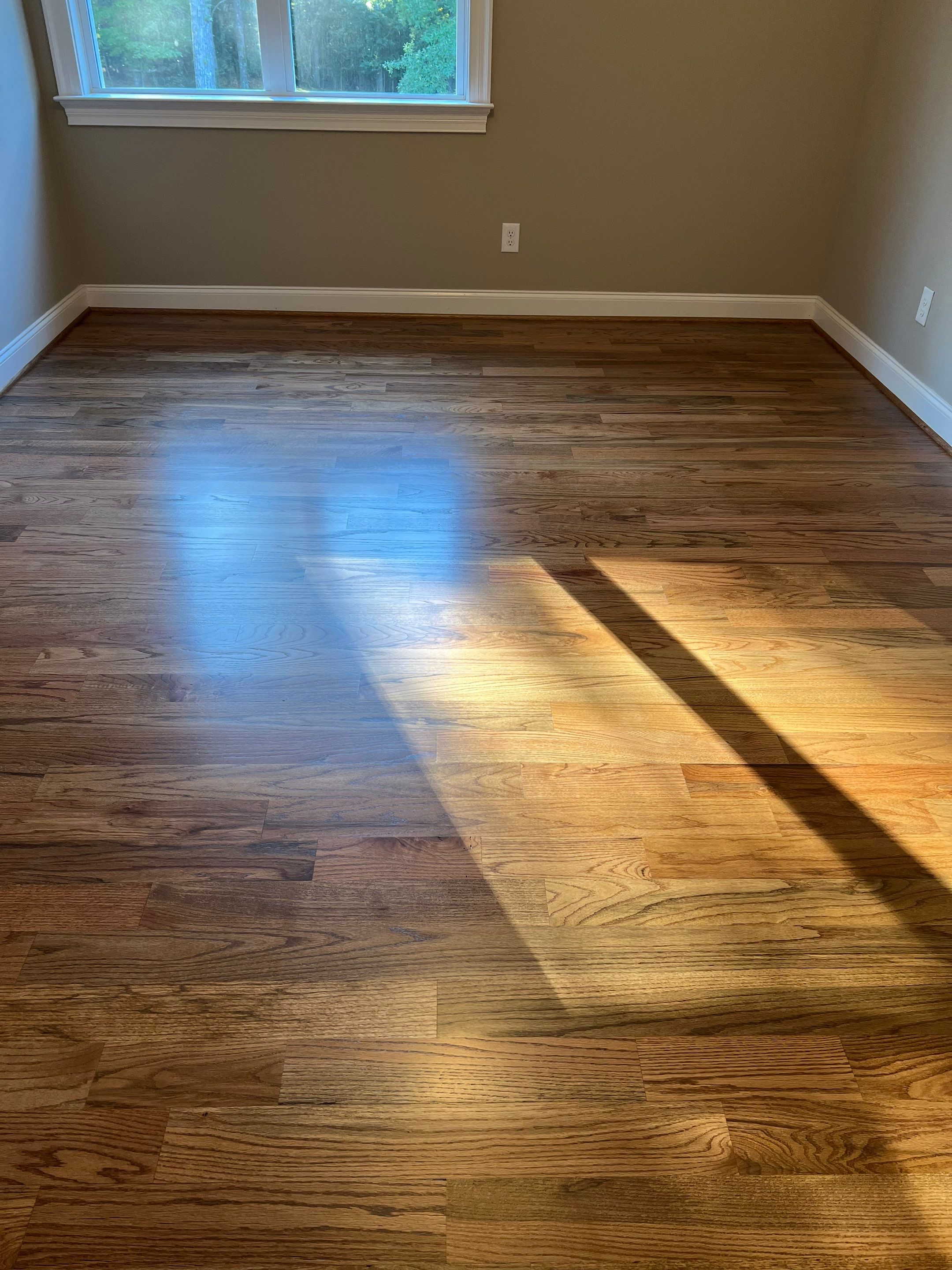New hardwood floors to match the existing by Accent Custom Floors