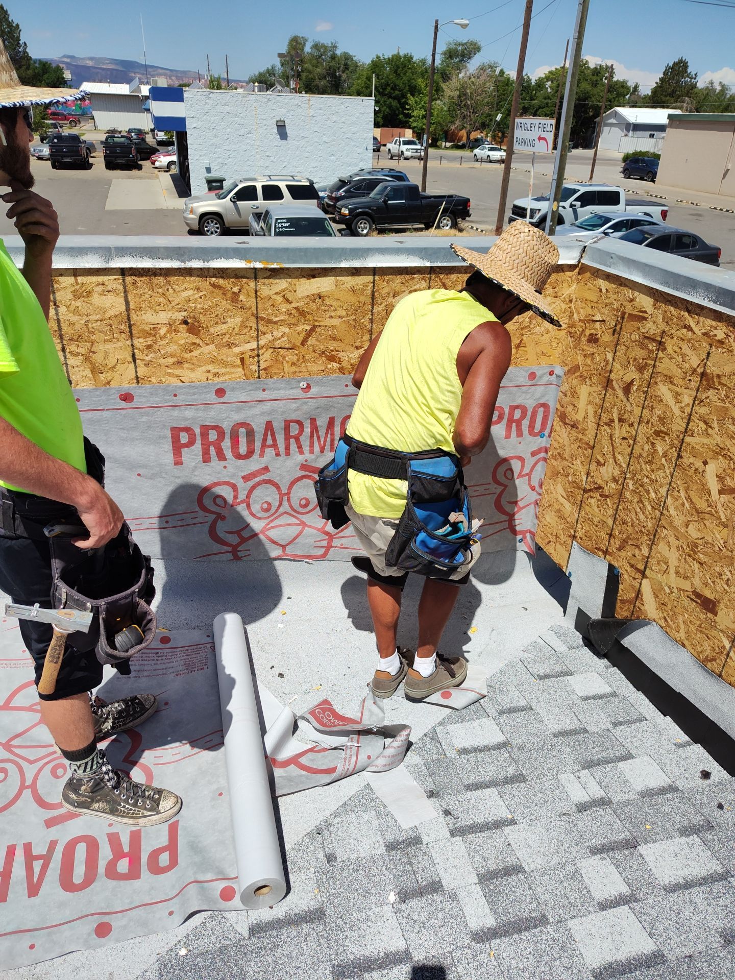 Wrigley field/ Timbers by Bros Roofing