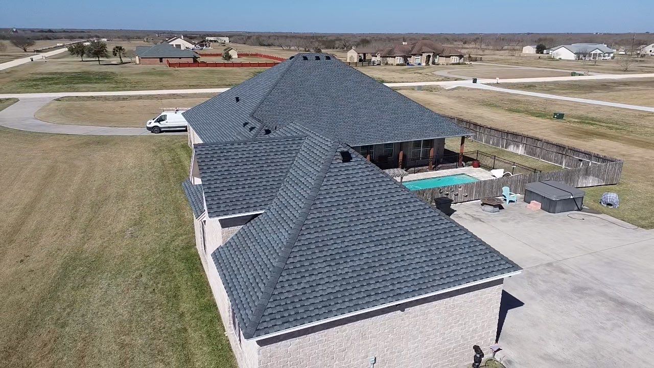 Residential Roofing Installation using GAF HDZ Barkwood by Lighthouse Roofing