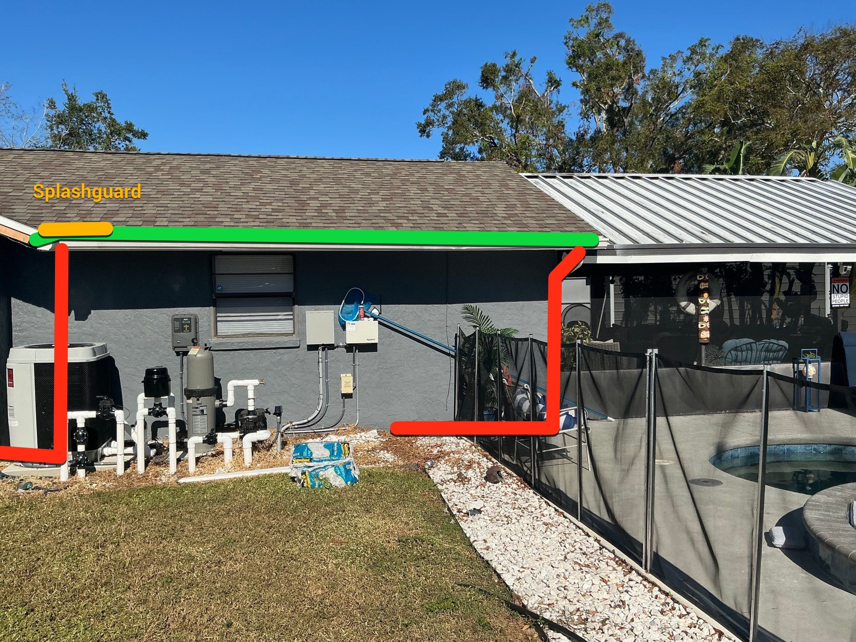 Gutter Flashing Repair in Sarasota FL by Gutter Professors