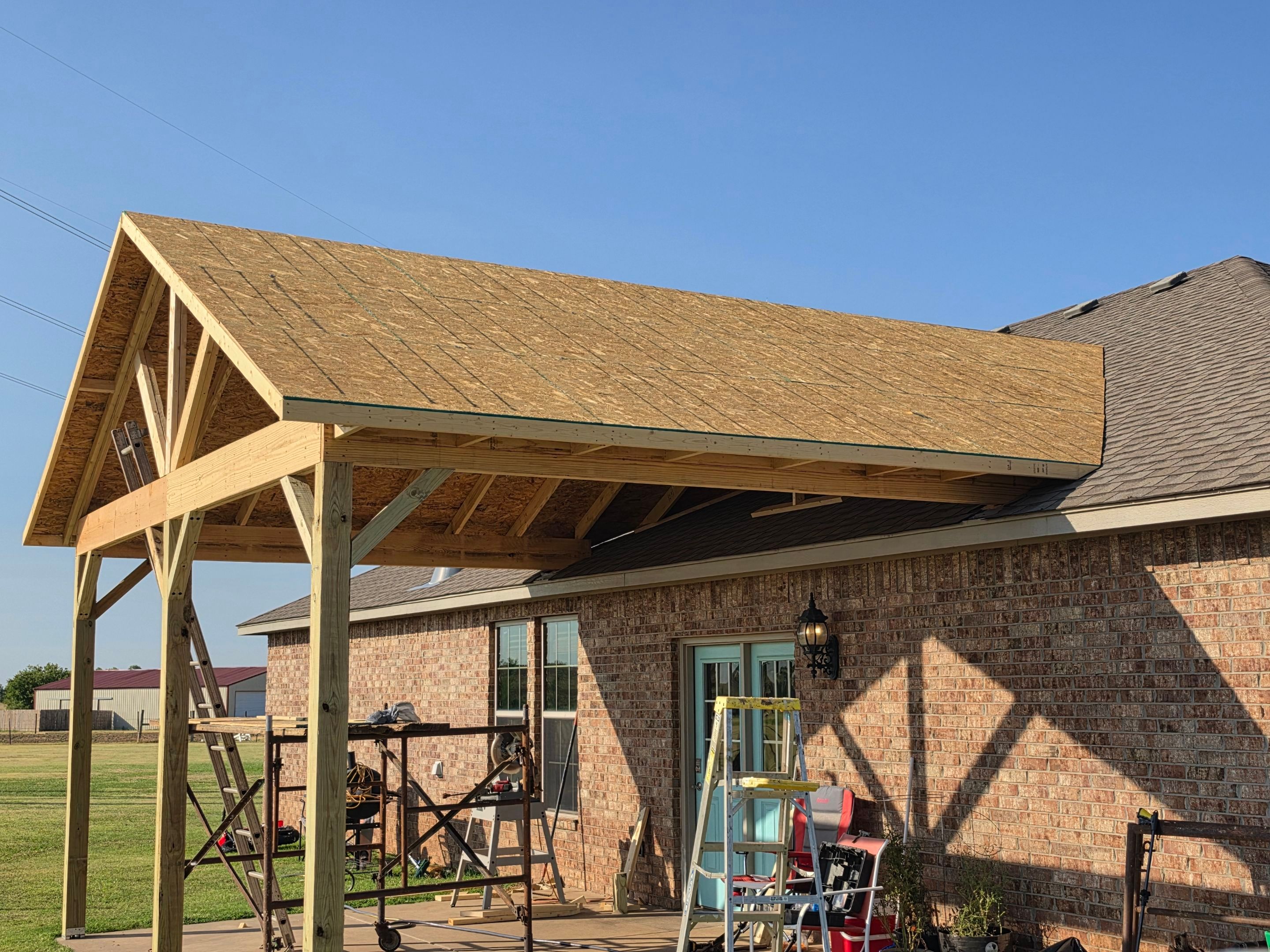 Residential Shingle Roof Replacement and Workshop Roofing in El Reno by Z Construction & Roofing, LLC