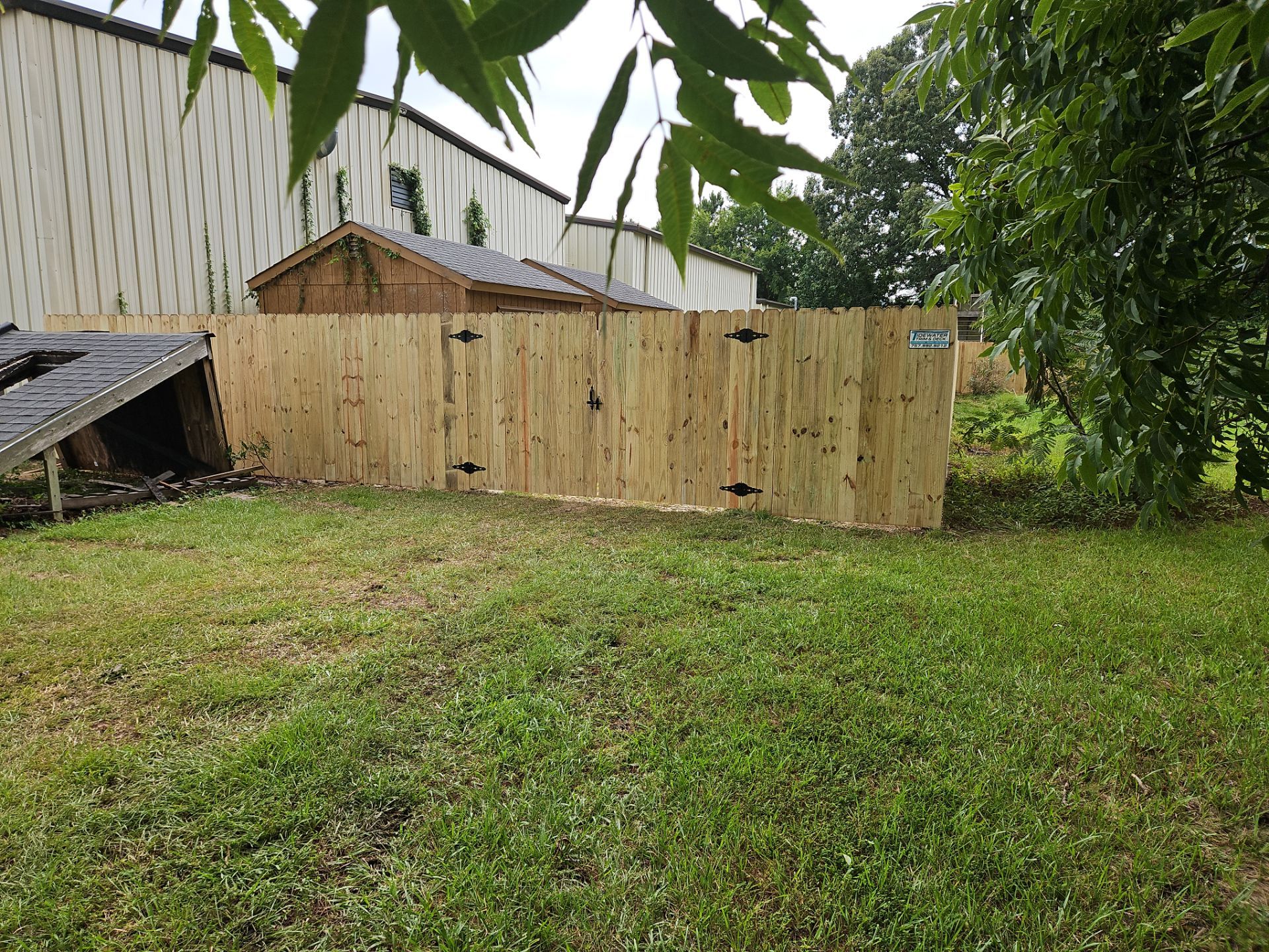 Warmth & Strength in Wood by Tidewater Fence