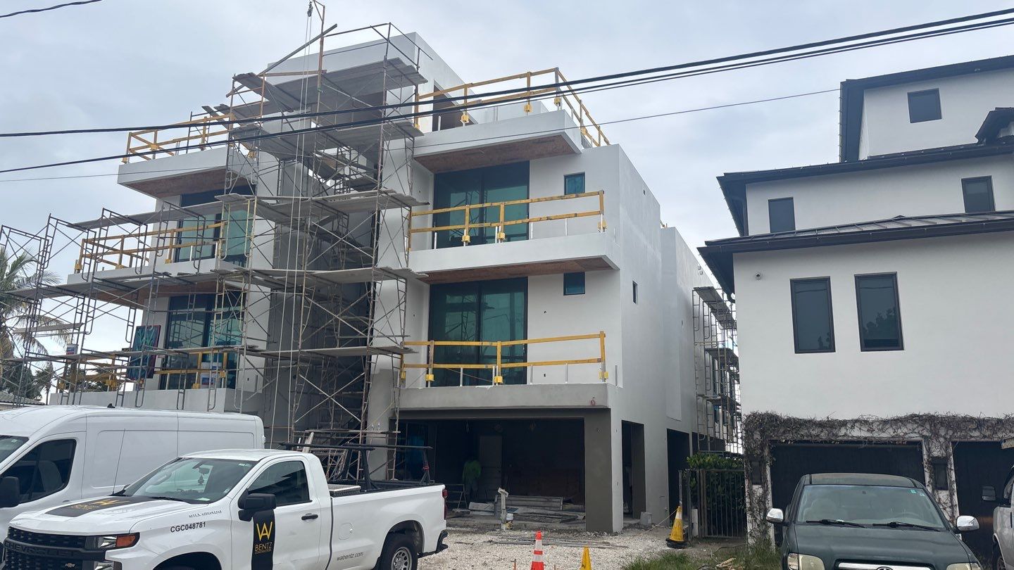 Oceanfront New Home Painting by John “The Greek” Painting