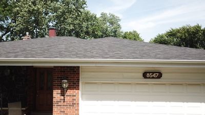 Architectural Shingle Roof Replacement on Darien Brick Residence