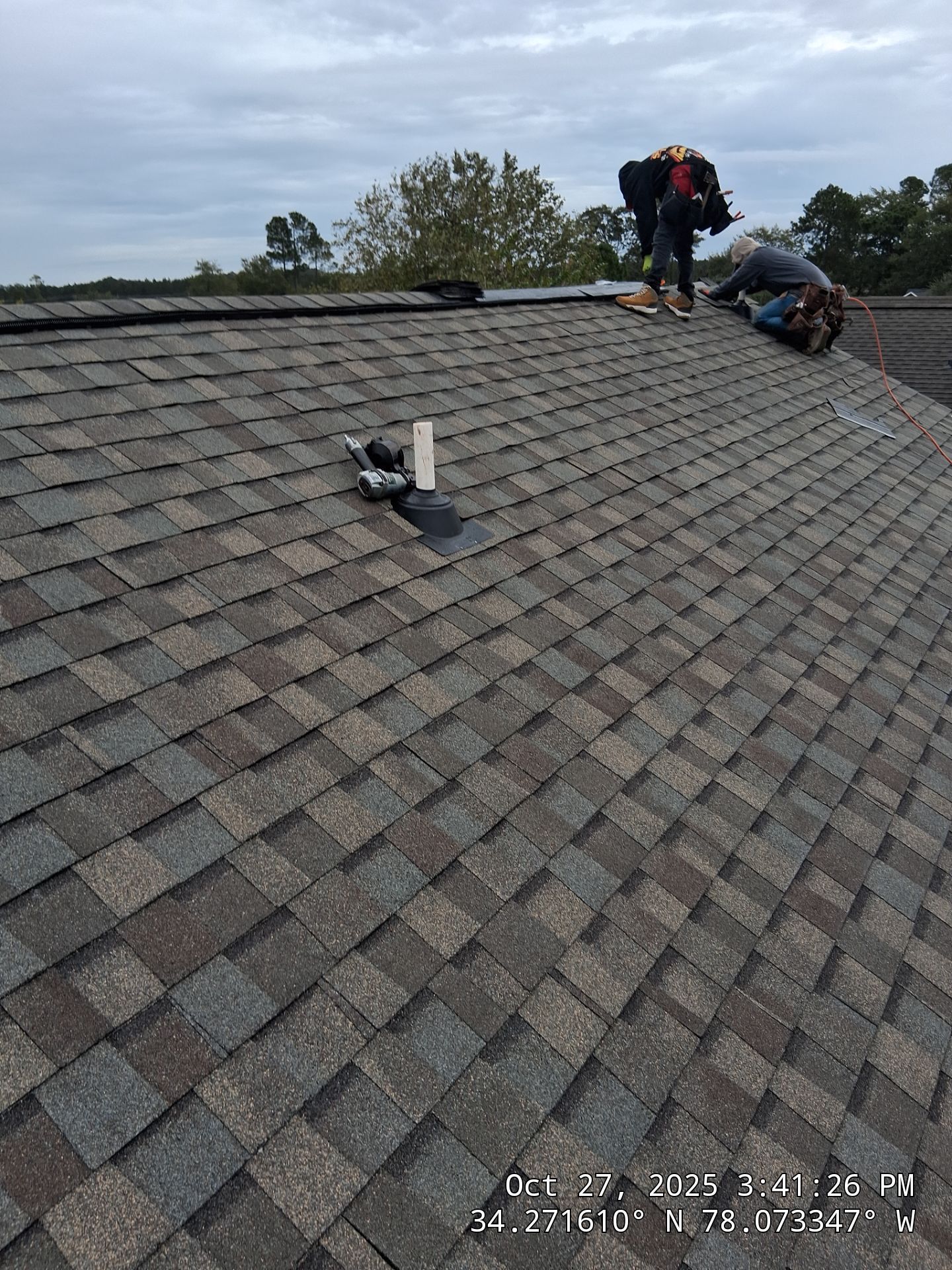 Covered Porch Build and Fortified Roof Replacement with Solar Panels by RGR Construction and Roofing, LLC