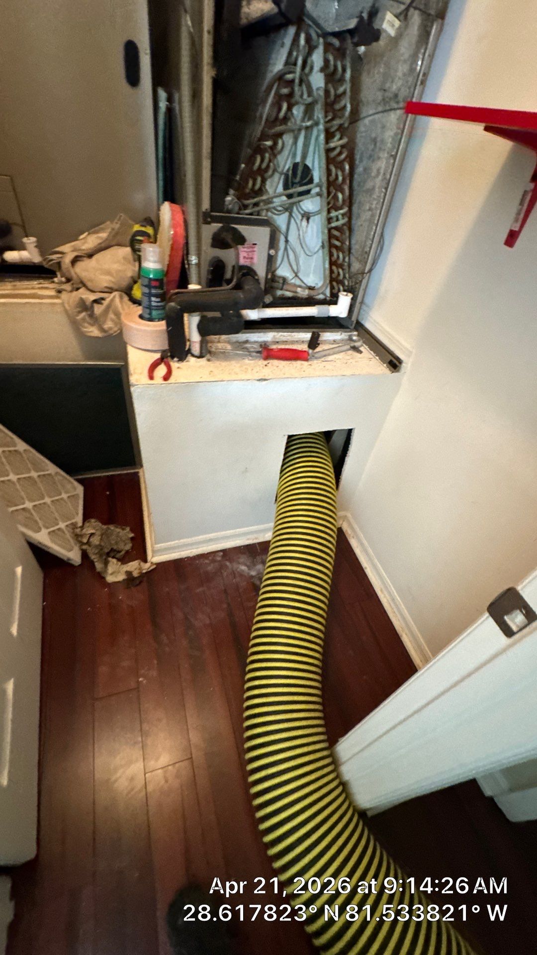 Air Duct Cleaning in Ocoee by Hygienic Air, Inc