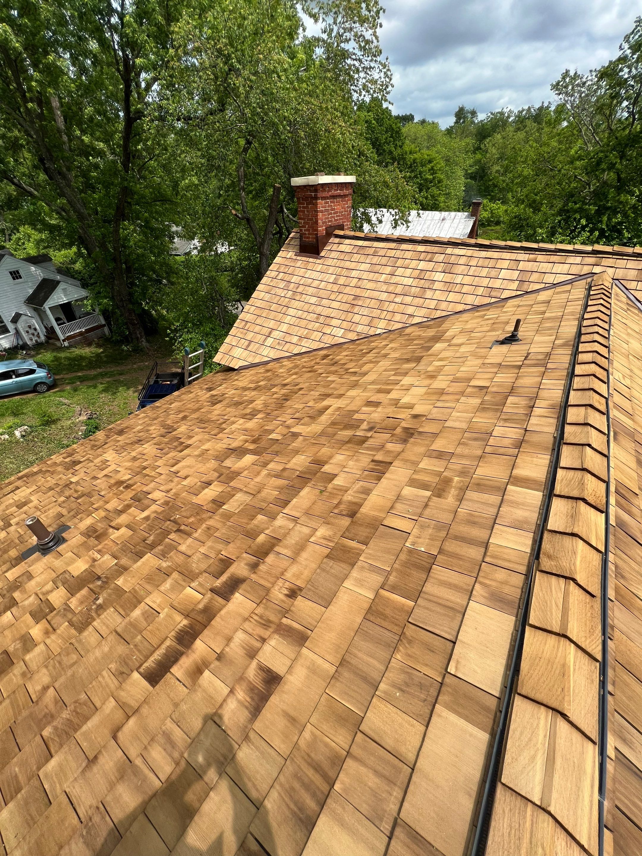 Gainesville Historic Structure: Western Red Cedar #1 Perfection G&R CCA Cedar Shakes by RM Banning, Inc.