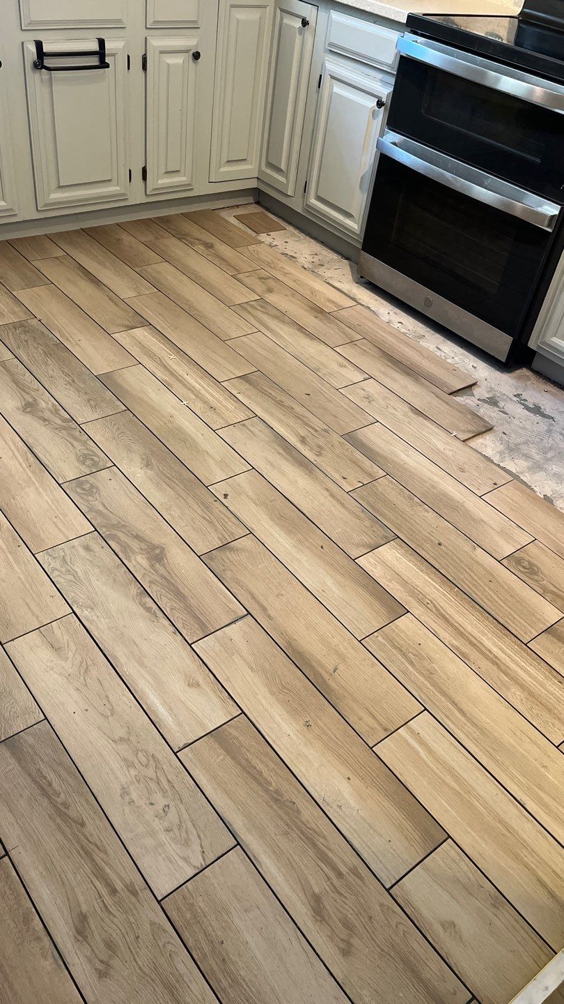 Flooring Installation using Tile by Footprints Floors of Chandler 