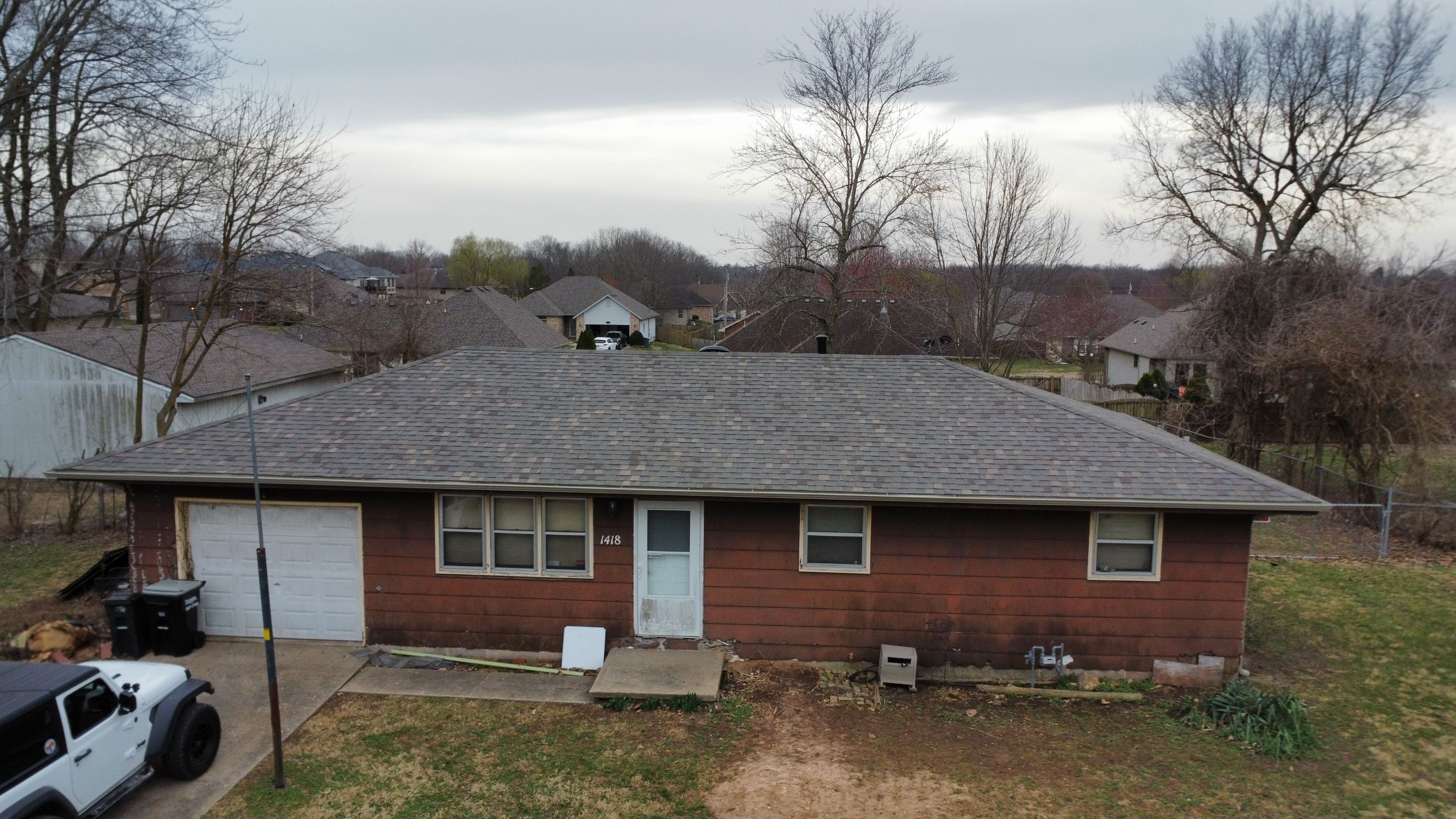 Residential Roofing Install - Atlas Pinnacle Pristine Shingles - Color Weathered Wood  by Titan Commercial & Residential Roofing 