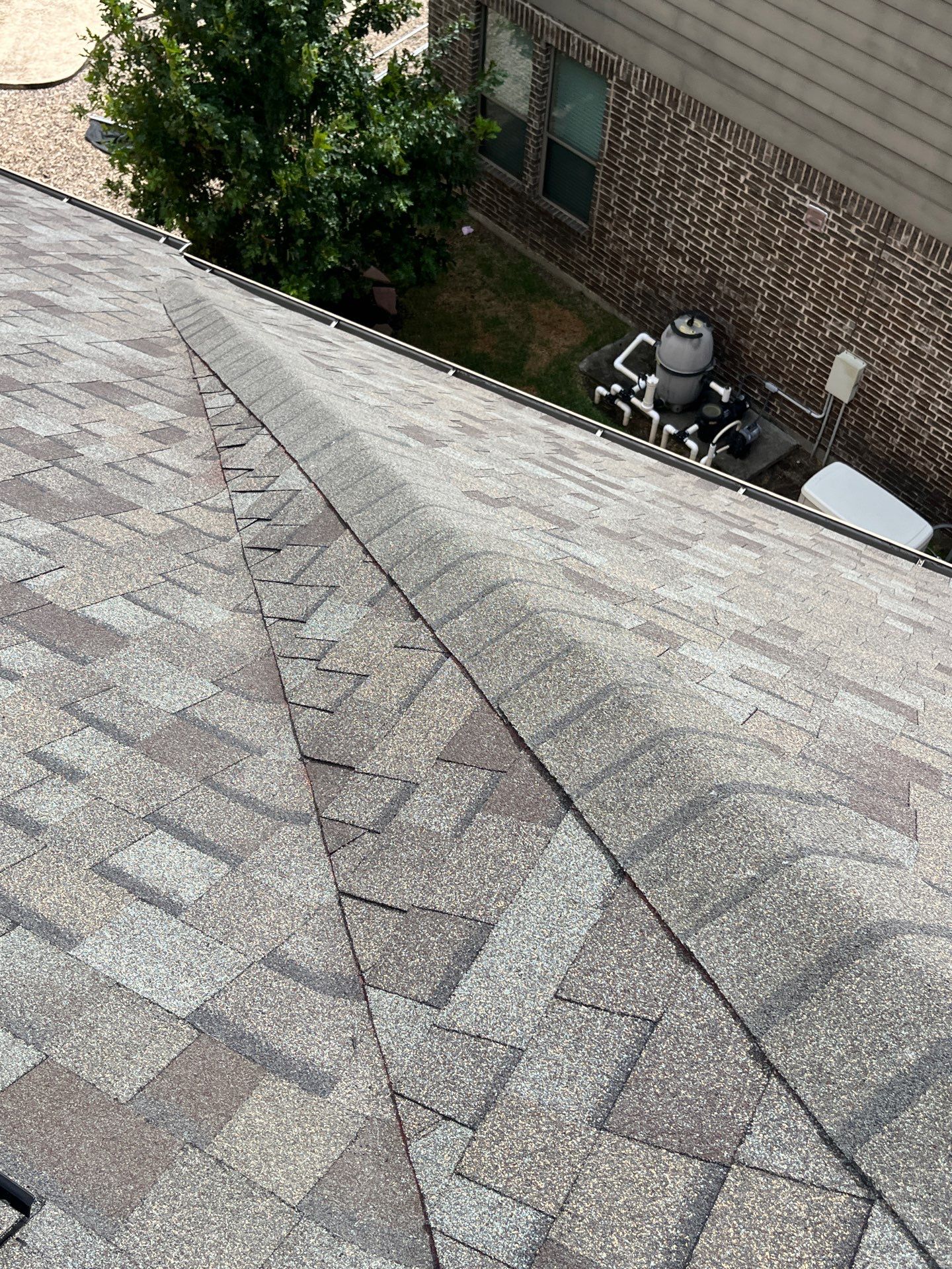 Residential Roofing Installation using Owen's Corning Duration (Lifetime) Shingles by Roof Repair Company