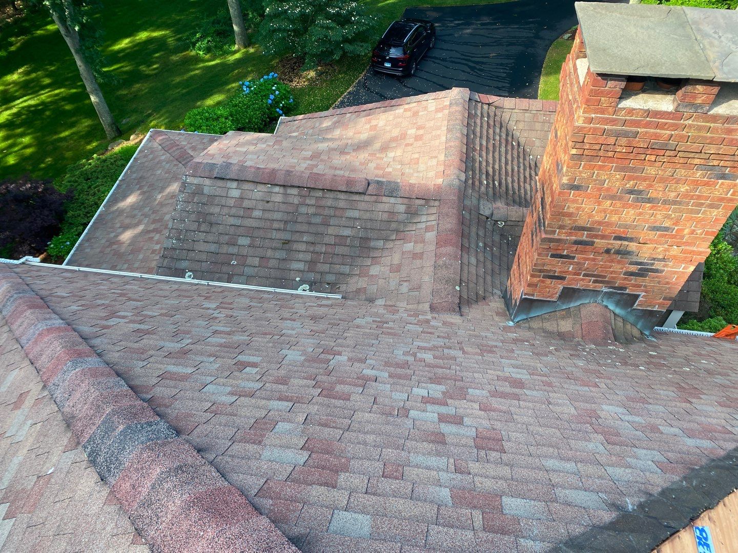 Residential Roofing Installation using Owens Corning Duration Driftwood by A Plus Exterior