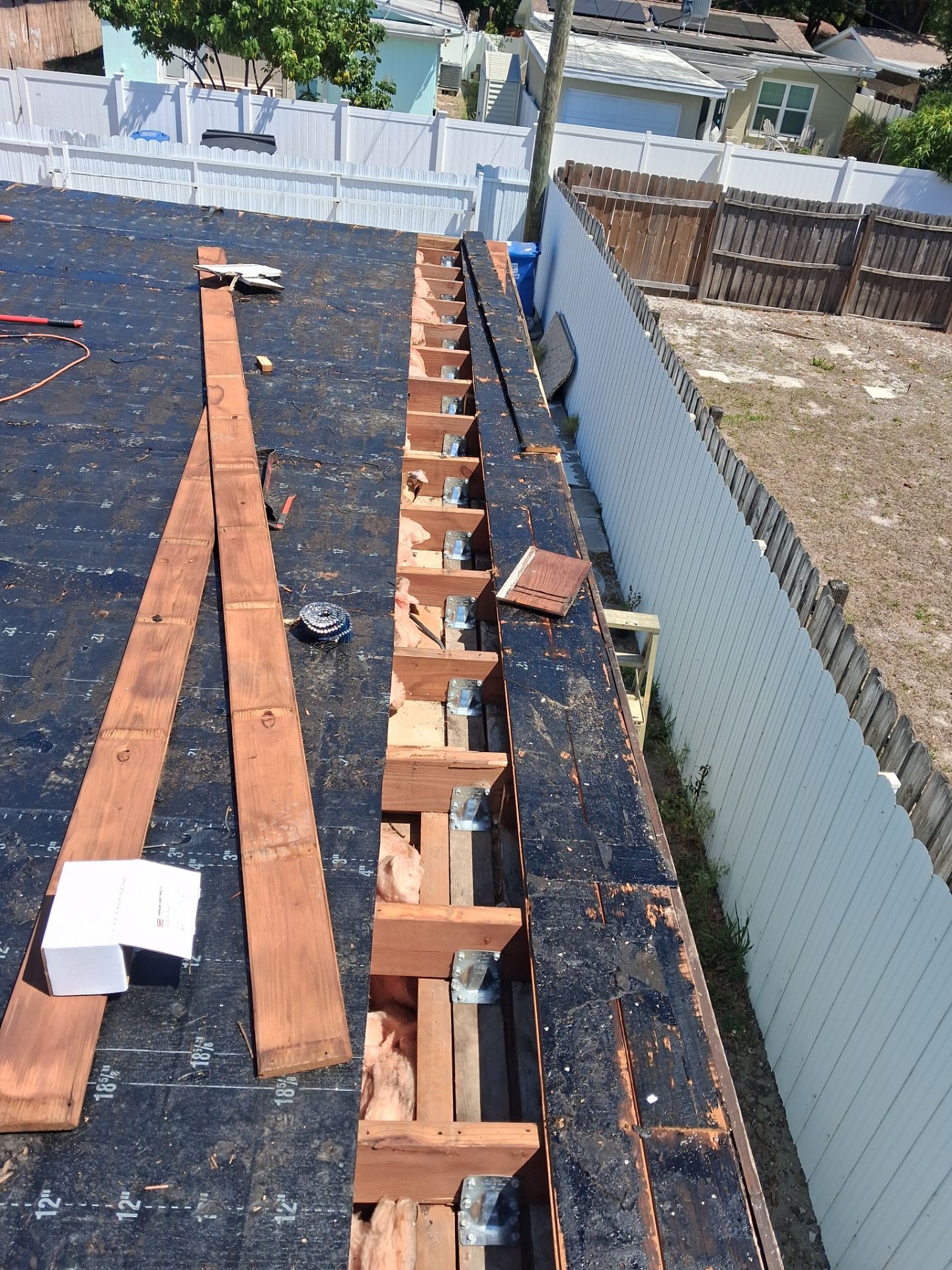 Project in St. Petersburg 33710 by Mitchell Roofing Company LLC 