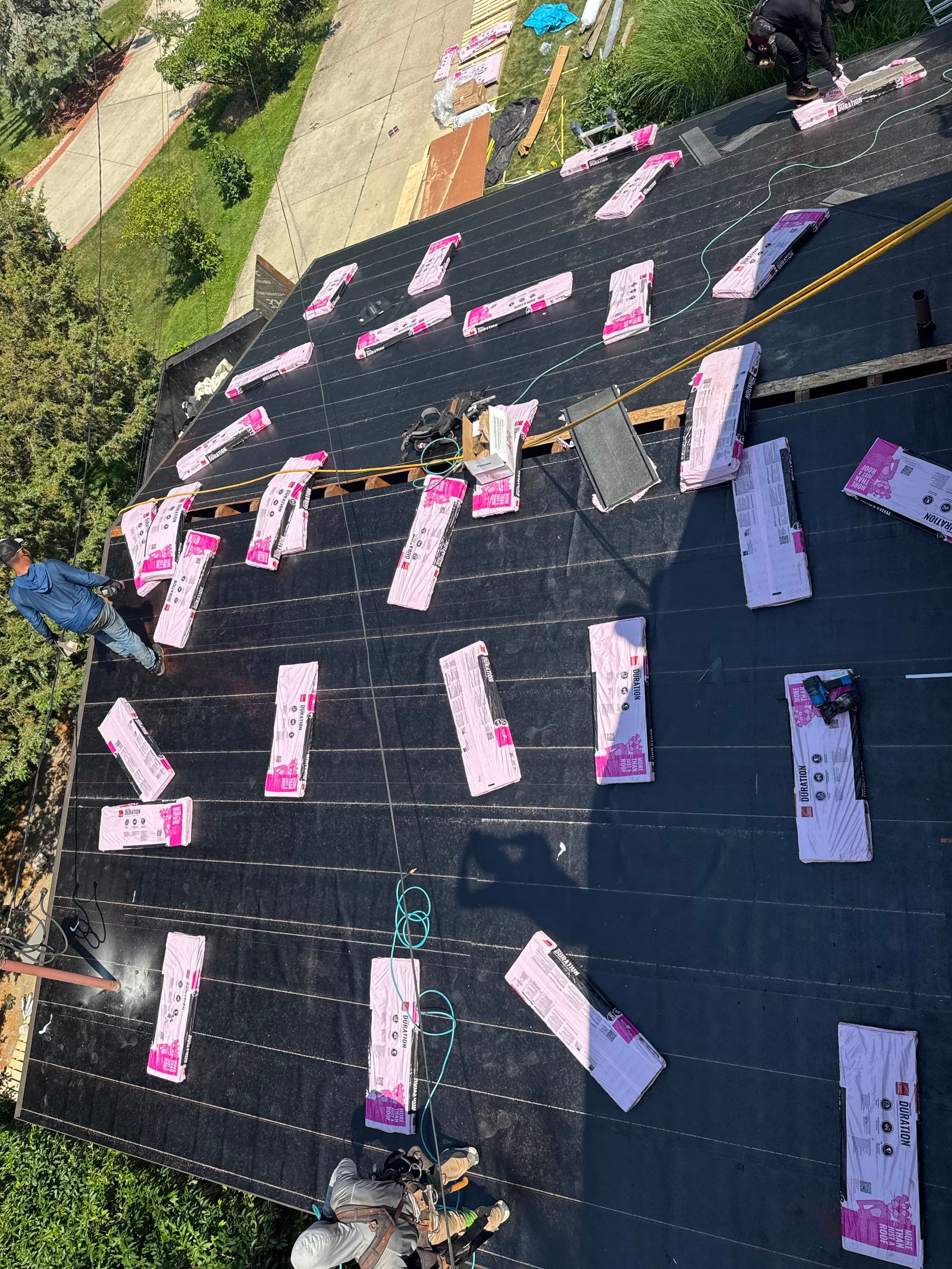 Roof Replacement using Owens Corning Driftwood by 180 Contractors