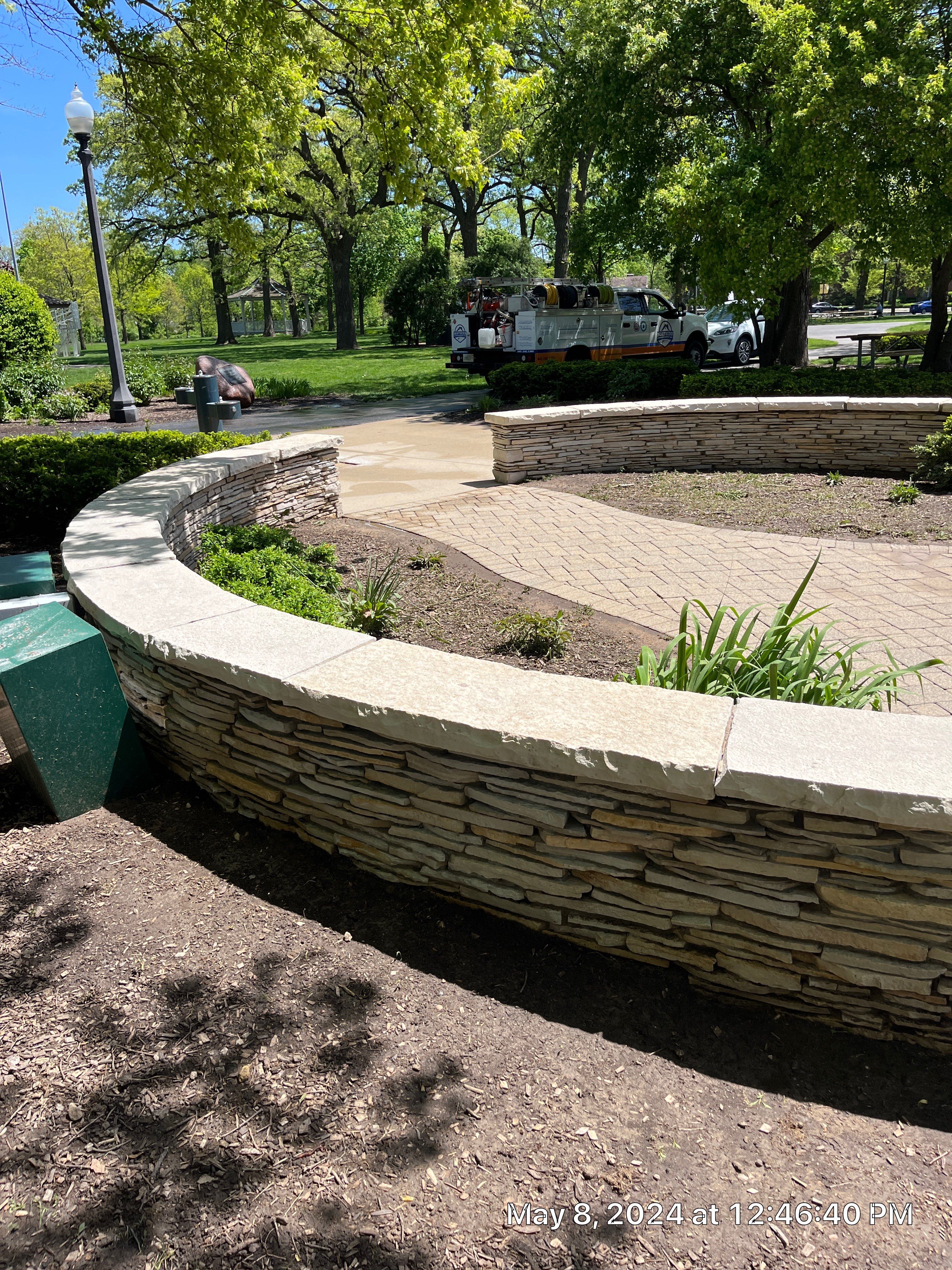 Playground cleaning by Northern Power Washing LLC.