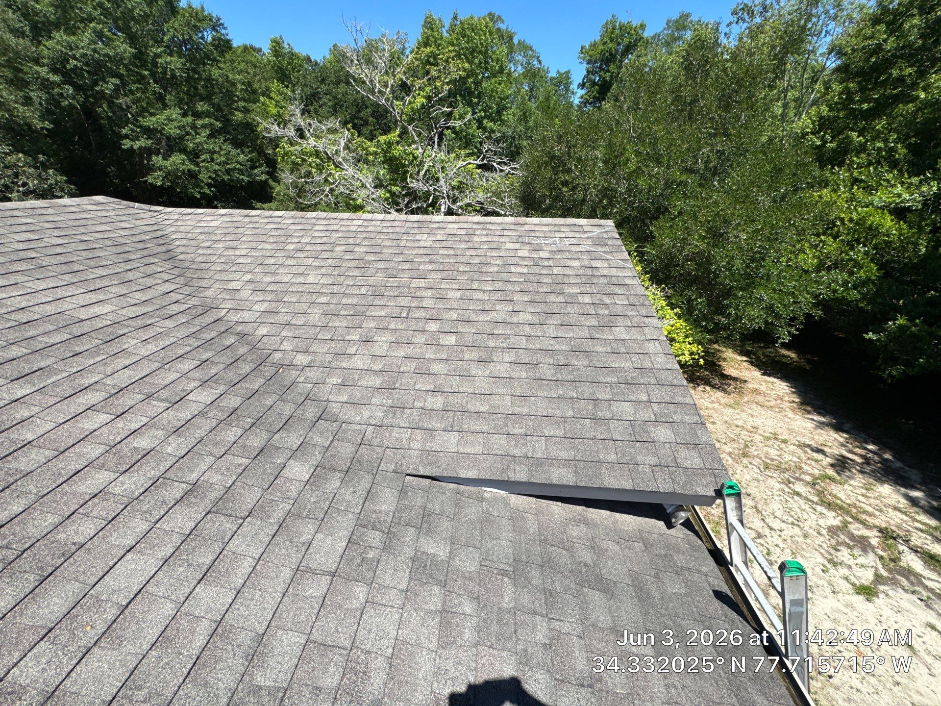 Comprehensive Roof Damage Inspection and Assessment in Hampstead by North Carolina Roofs