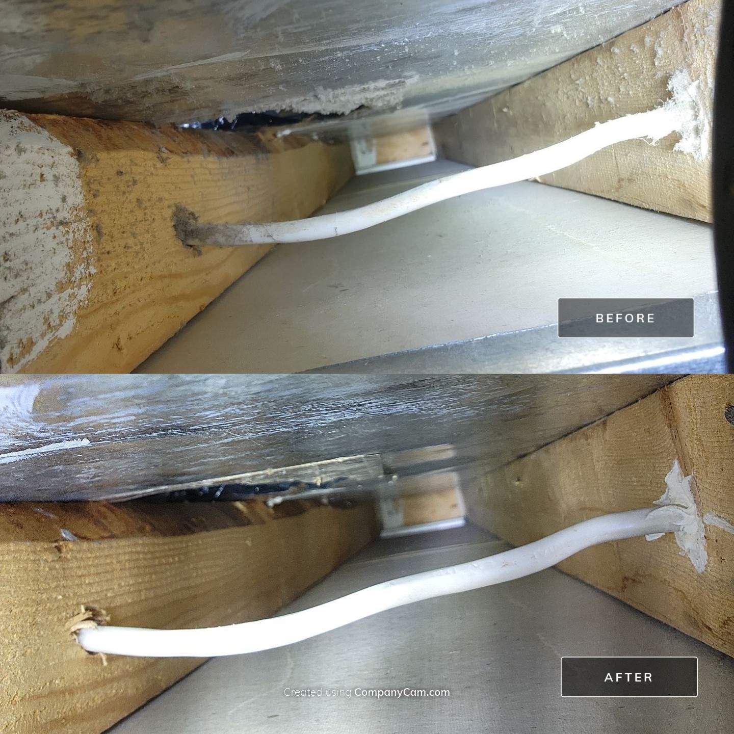 Project in Bangor by Fresh Air Duct Cleaning, LLC