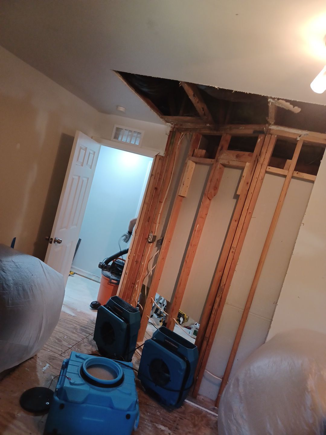 Project in West Bloomfield by EzDry Water Mitigation & Property Restoration