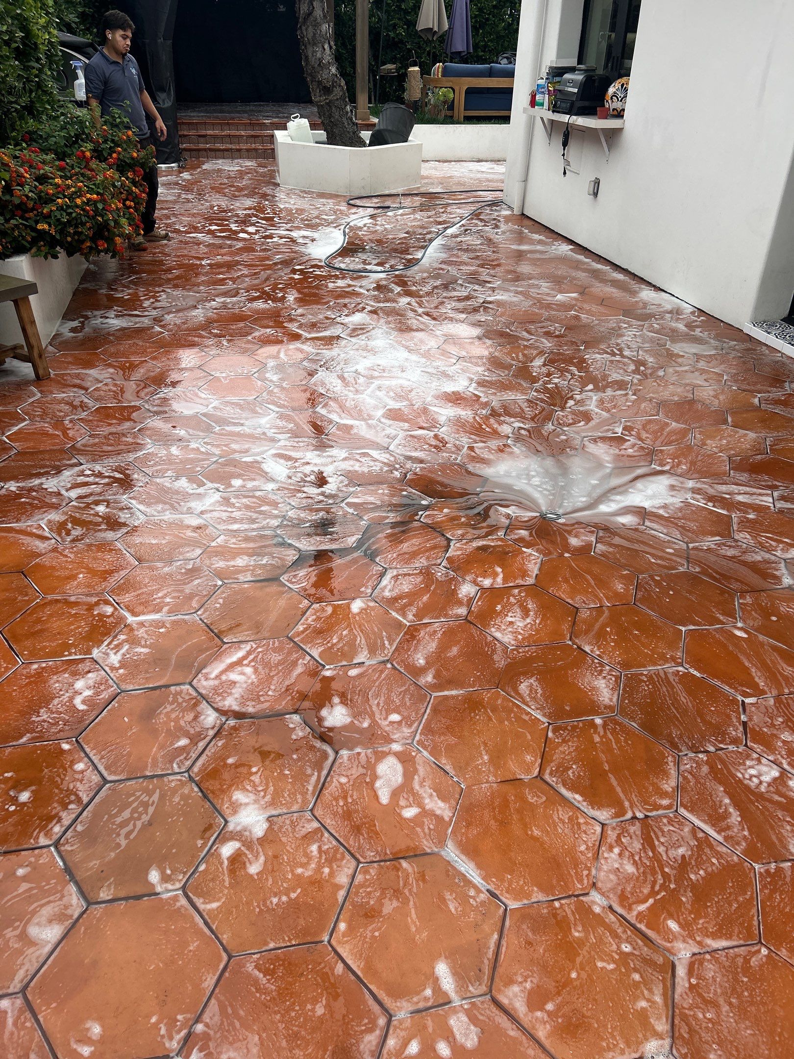 Spanish Tile Pressure Washing & Sealing – Los Angeles, CA by La Power Washing Inc