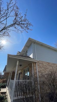 Turtle Shell gutter protection installation in Mokena, IL 60448, photograph 5