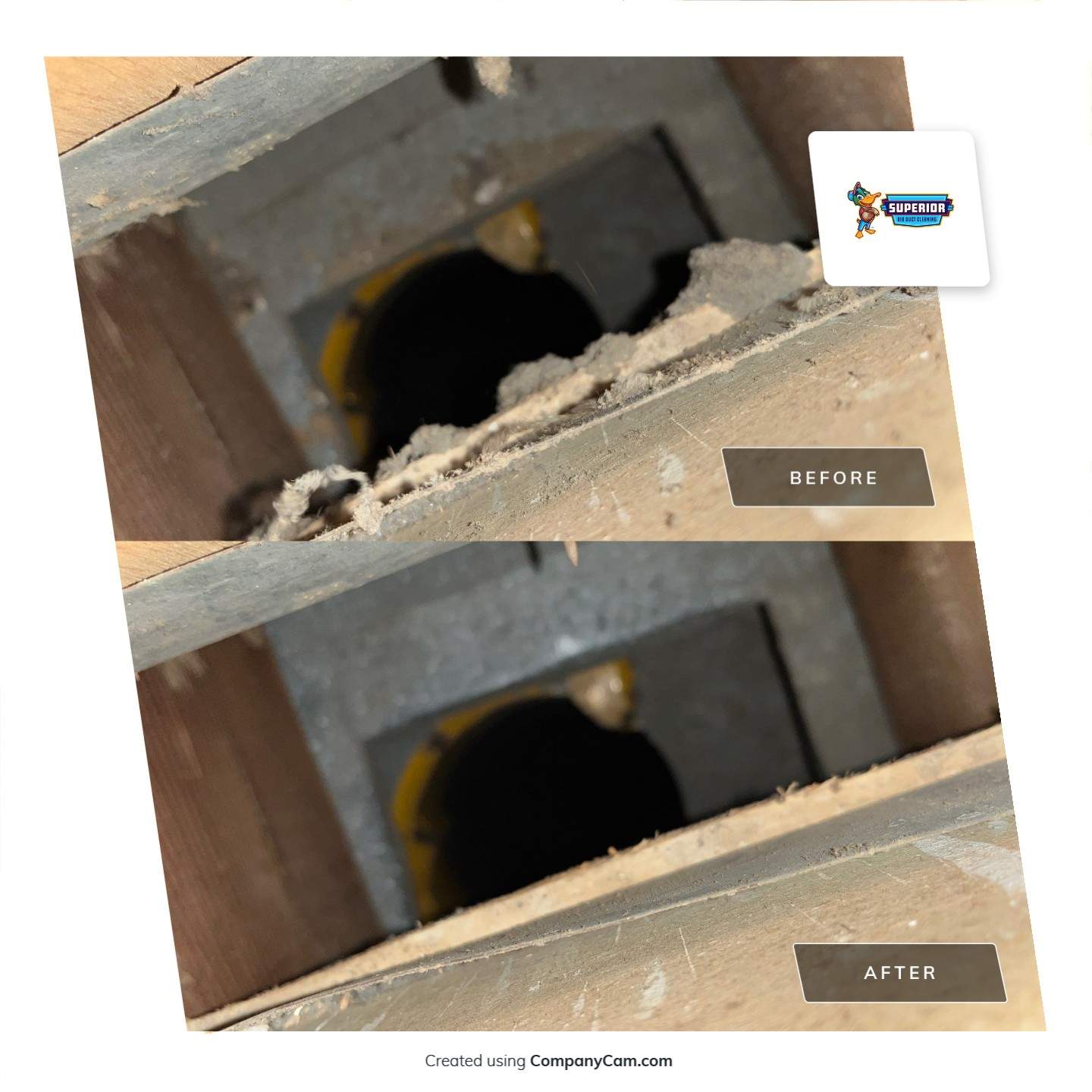 Air Duct Cleaning With a Vacuum Truck in Glenshaw, PA. by Superior Air Duct Cleaning