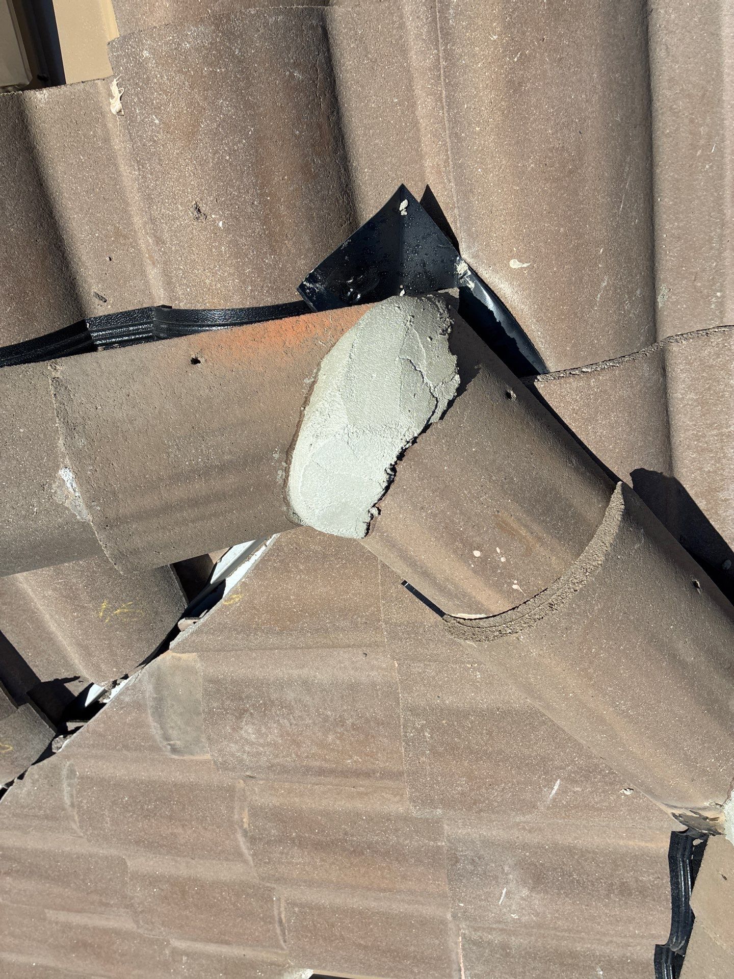 Residential Roof Install using Concrete Tiles in Scottsdale, Arizona by Weather-Tite Roofing