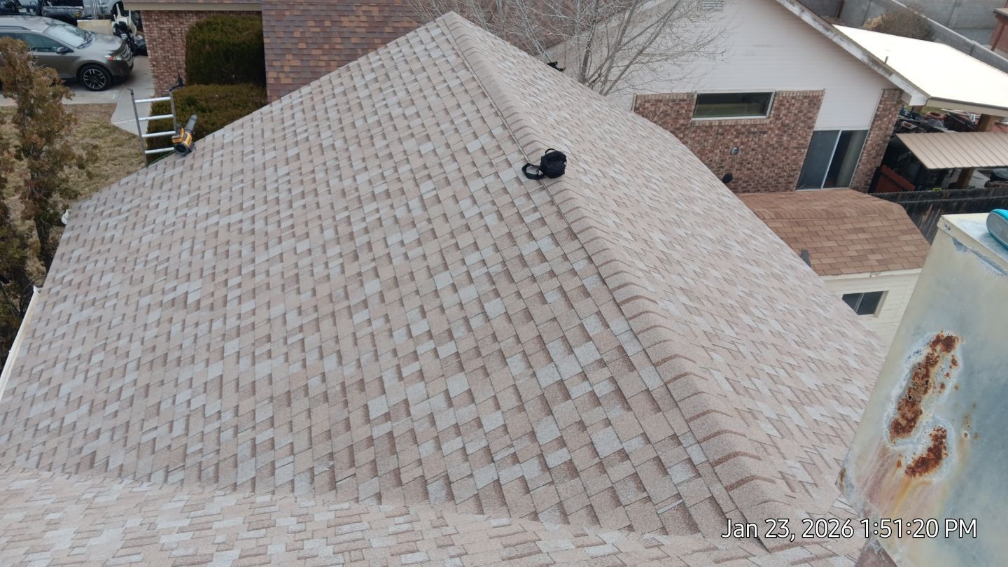 Northwest Albuquerque Residential Shingle Replacement and Gutter Repair by Doyle Roof Masters Inc