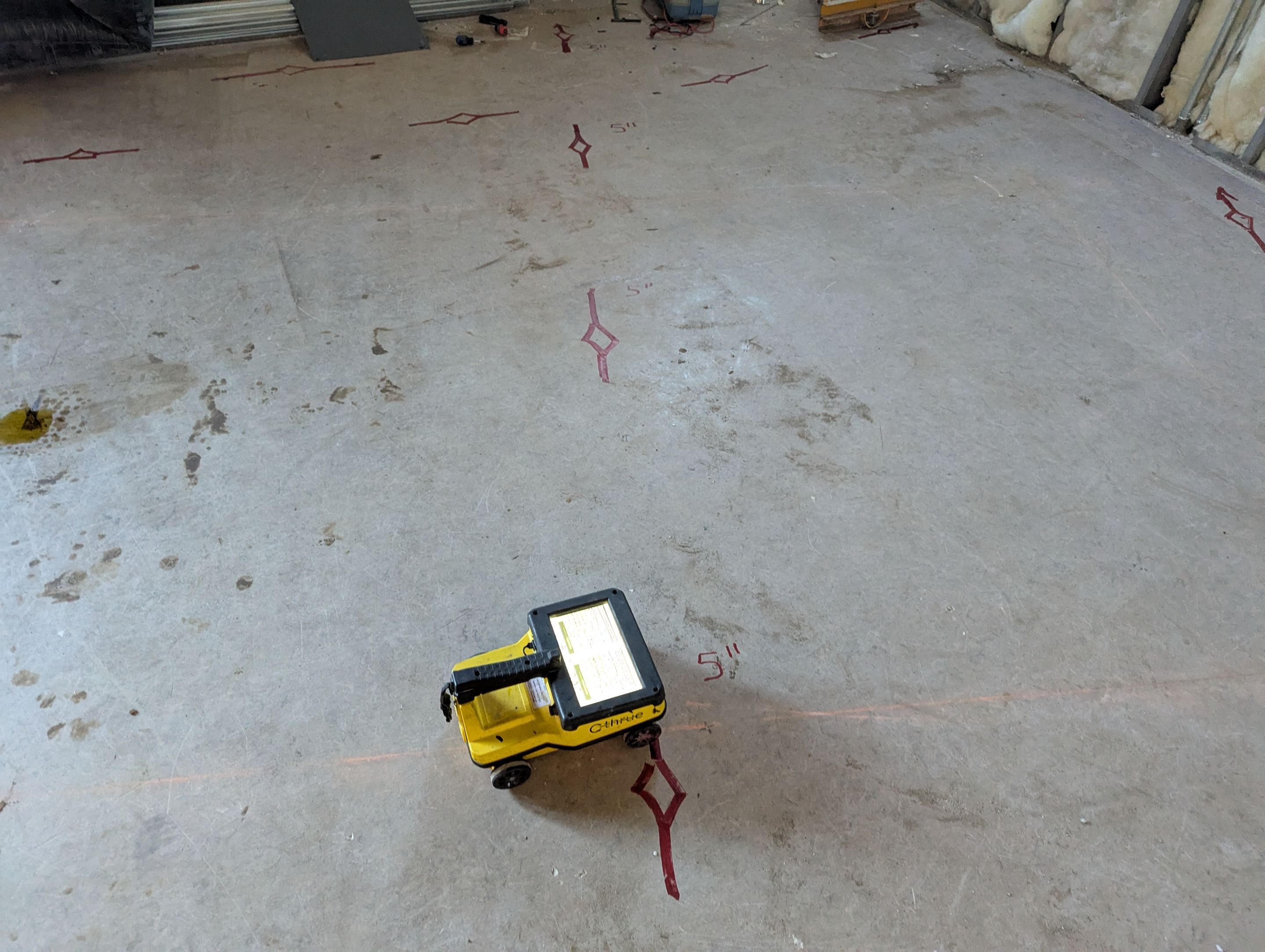 Concrete Scanning using Concrete GPR Scanner by Alsip Locating Service, LLC
