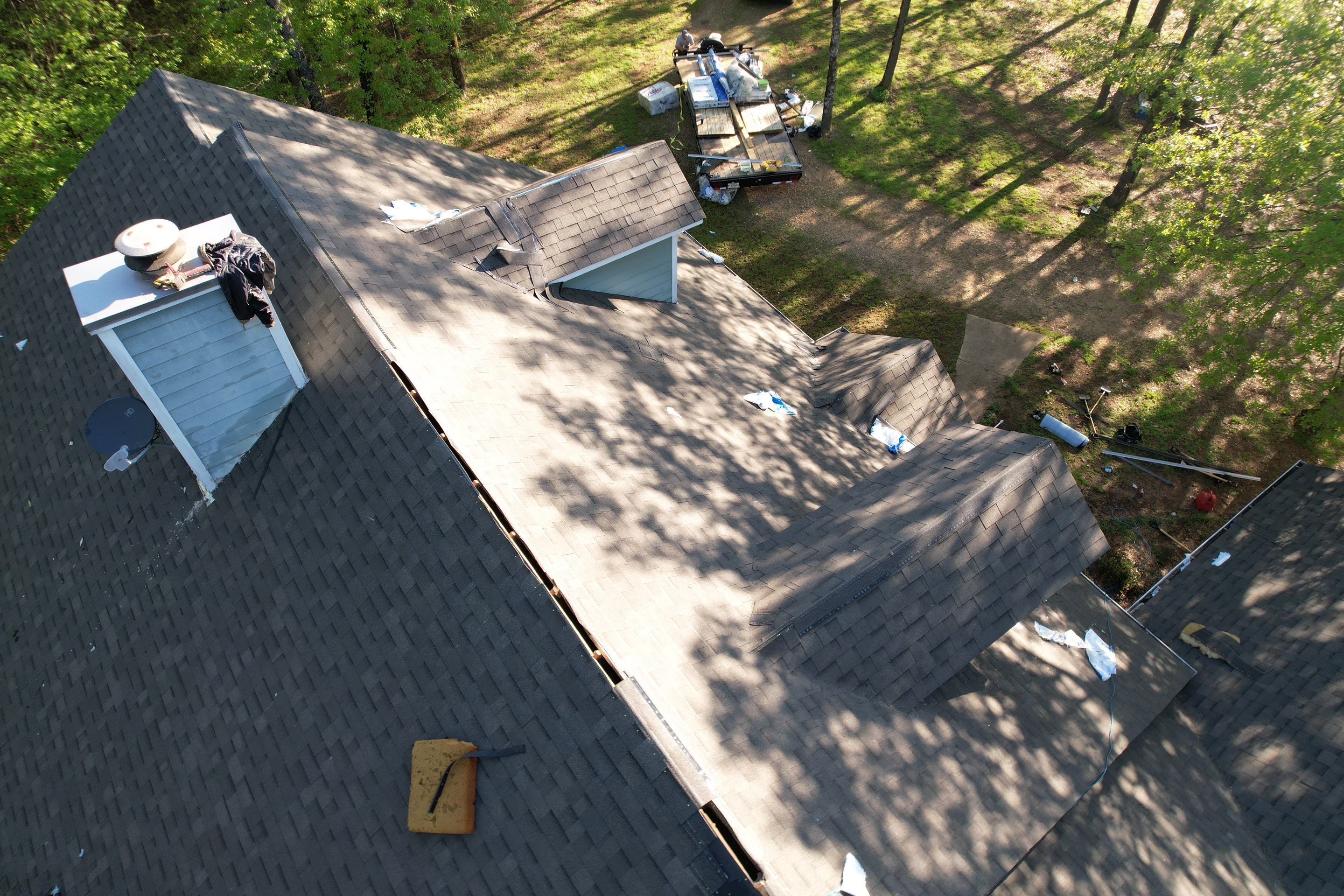 Residential Shingle Reroof using Malarkey Vista by Hostetler Roofing