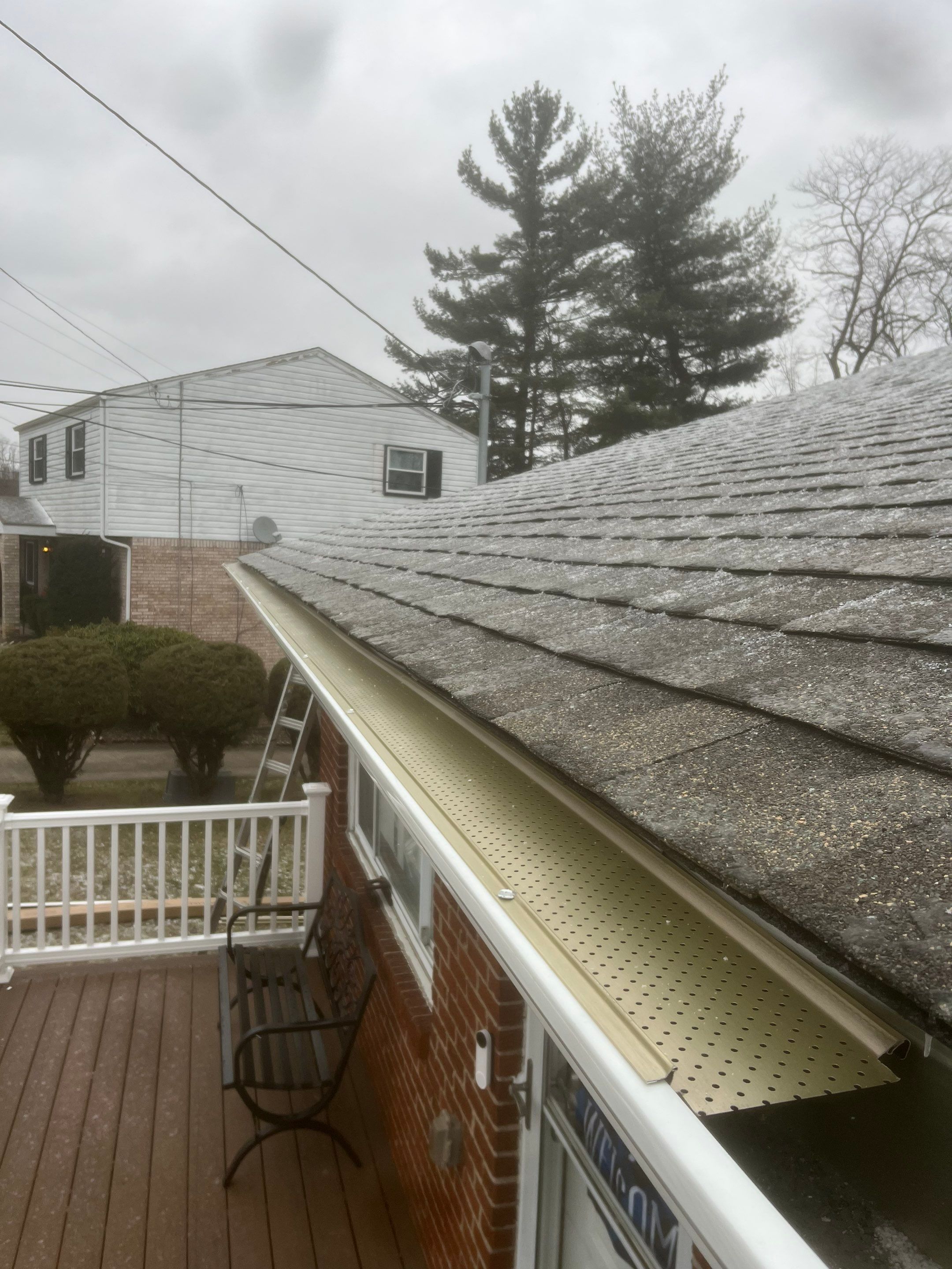 Deck and roof replacement  by Cousins Roofing Siding & Decks