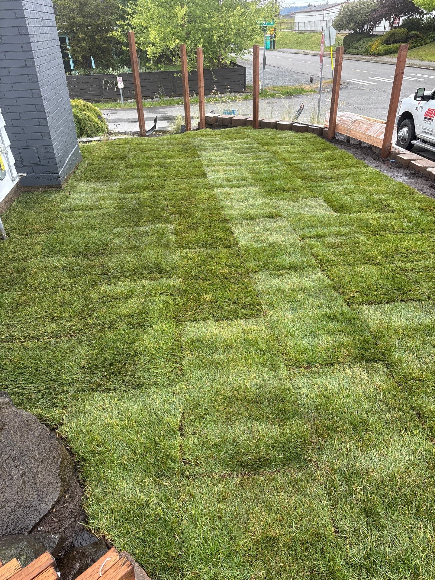 Retaining Wall & Fence Installation  by Jireh Asphalt & Concrete Inc 