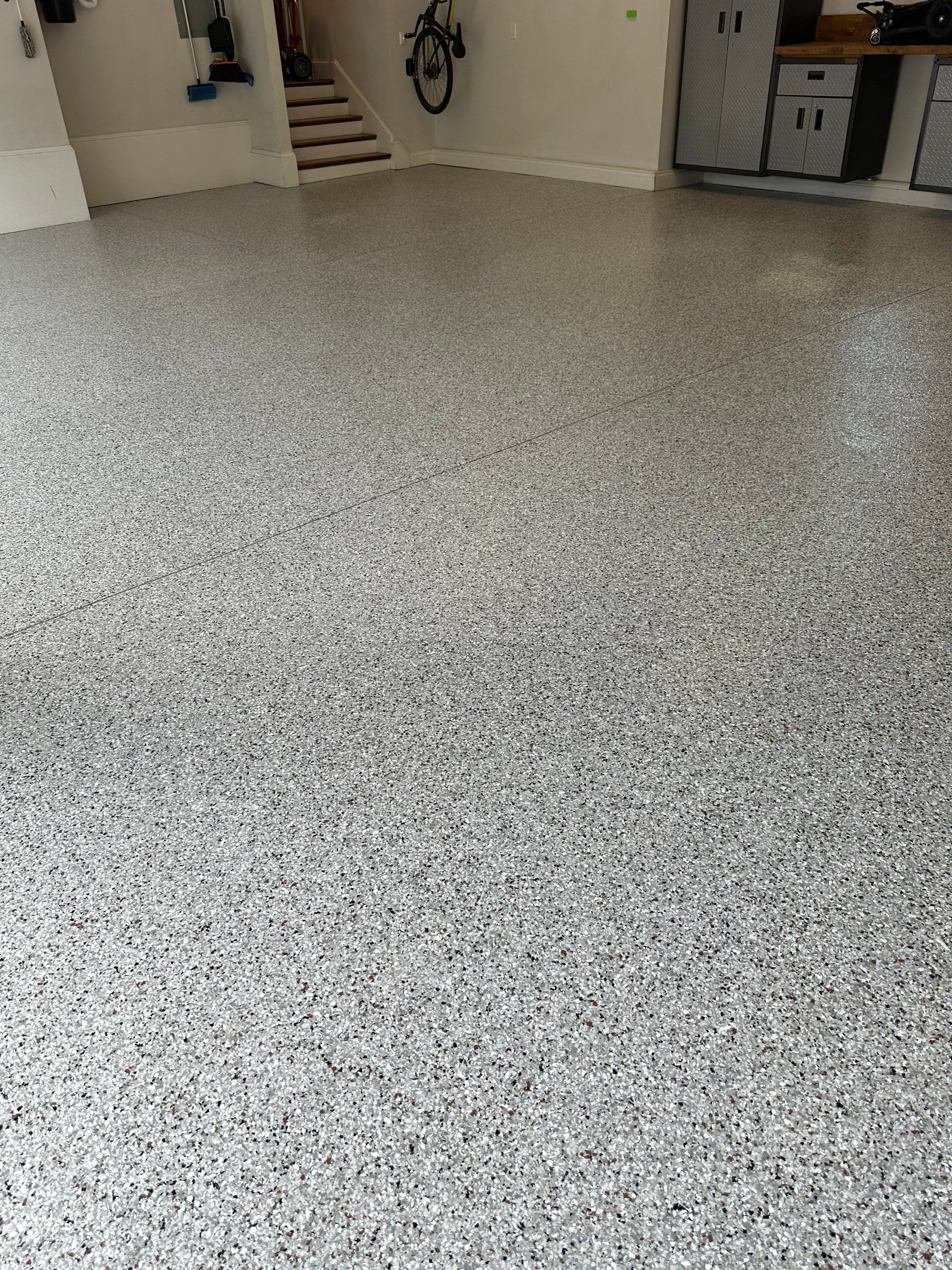 Garage Floor Coating using Coyote by My Garage Floor Guys