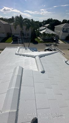 Residential Tile Roof Replacement and Fascia Repair in Margate