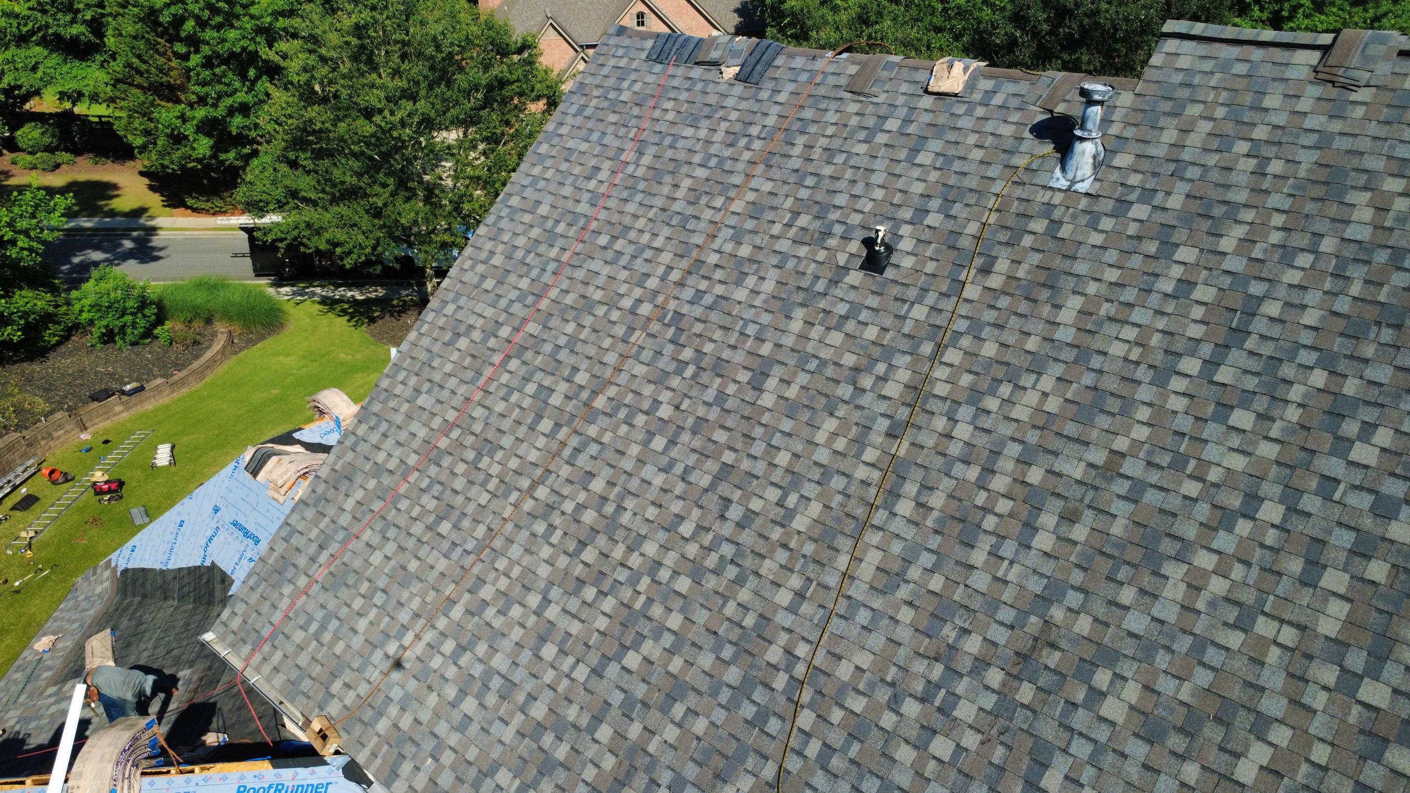 Milton, GA Roof Replacement CertainTeed Landmark Driftwood by Reset Roofing
