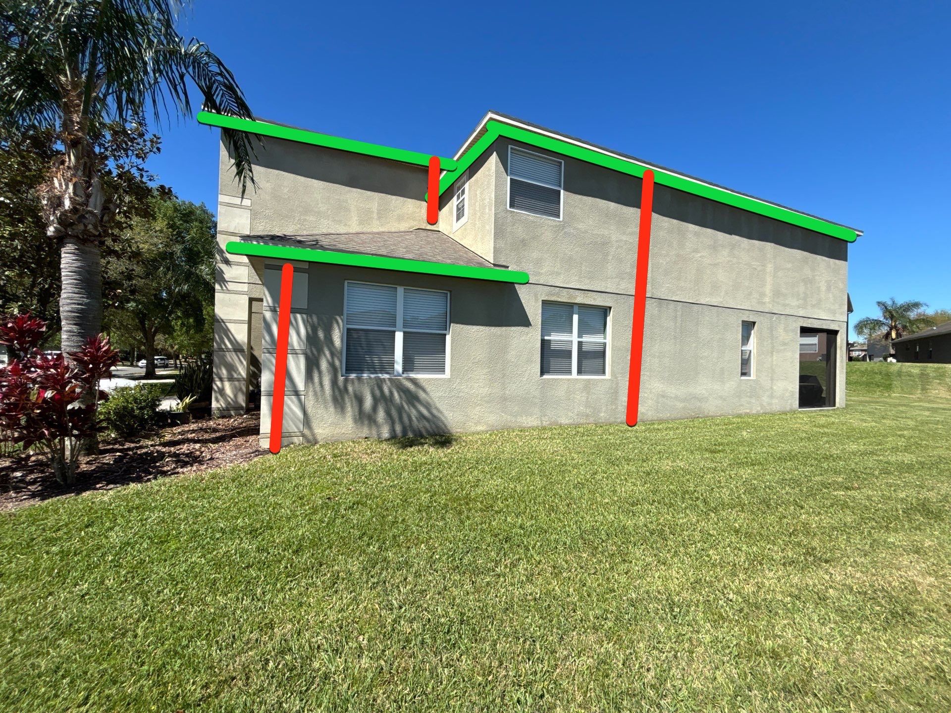 Modern 7-Inch Seamless Gutters for Luxury Homes in Tampa FL by Gutter Professors