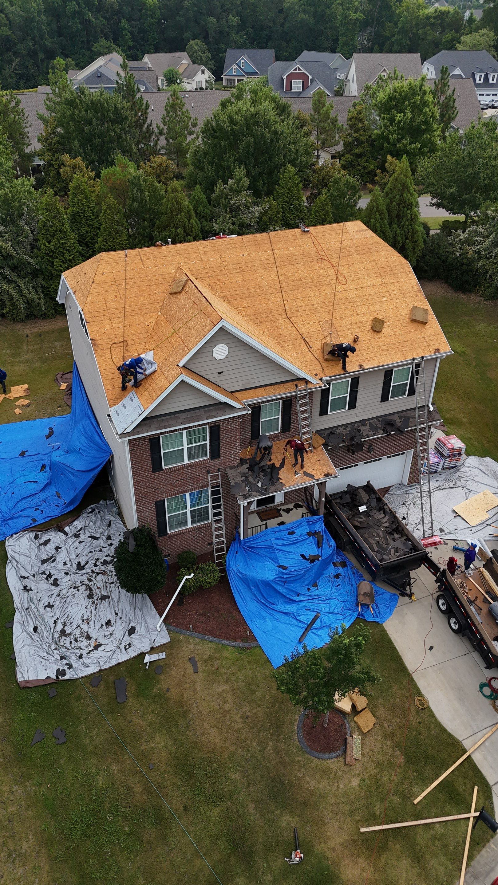 Roof Replacement - GAF Timberline HDZ Slate  by Pro Performance Roofing