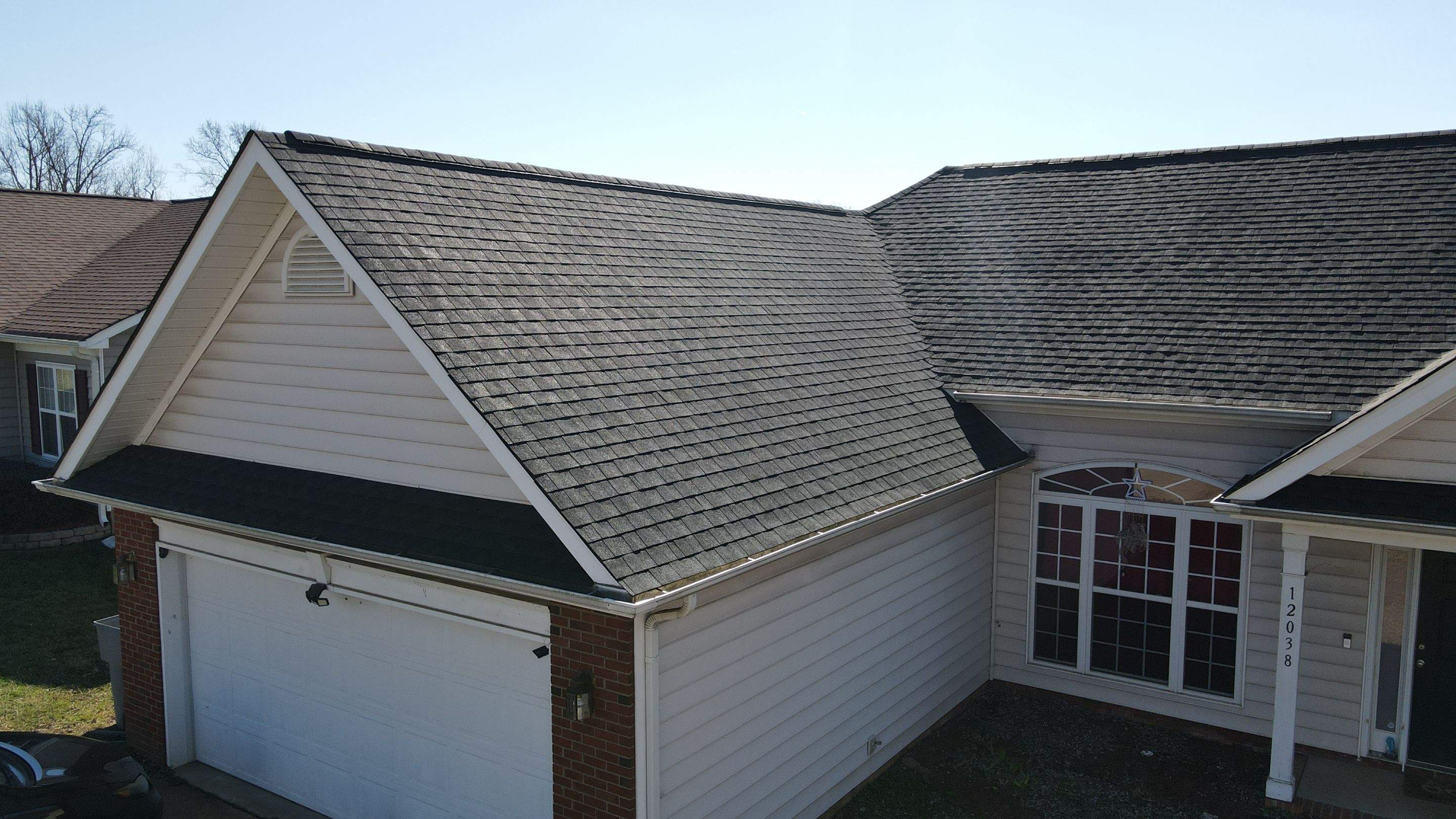Residential Roofing Installation using GAF Timberline HDZ Charcoal by RISE Roofing & Restoration, LLC