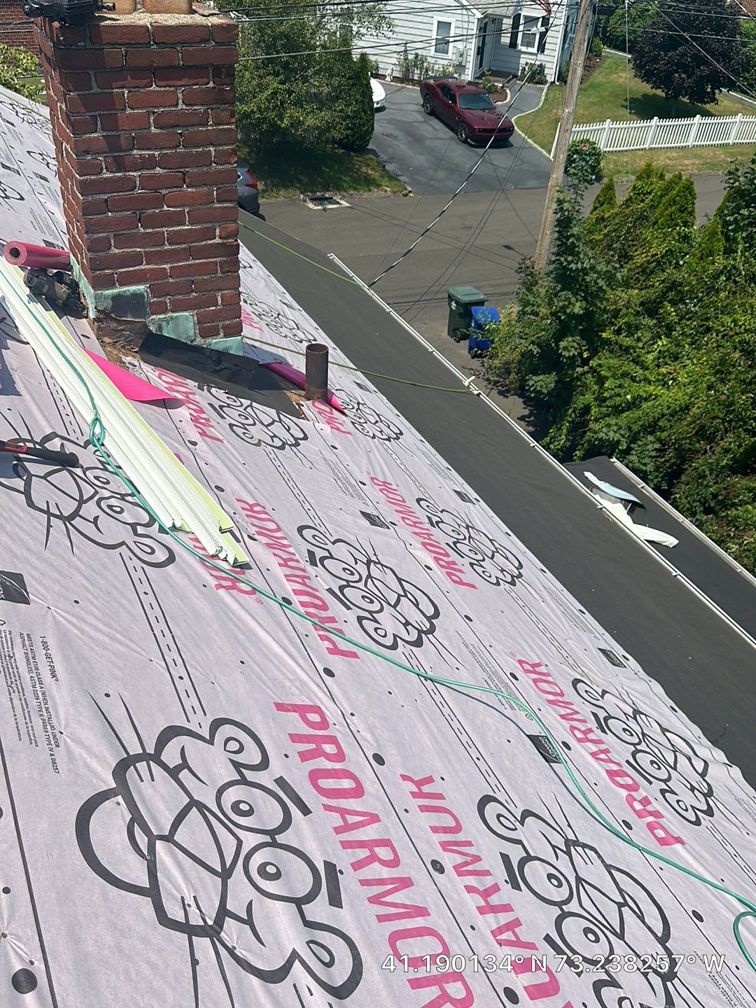 Commercial Roofing Installation using Owens Corning TruDefinition  Midnight Plum by A Plus Exterior