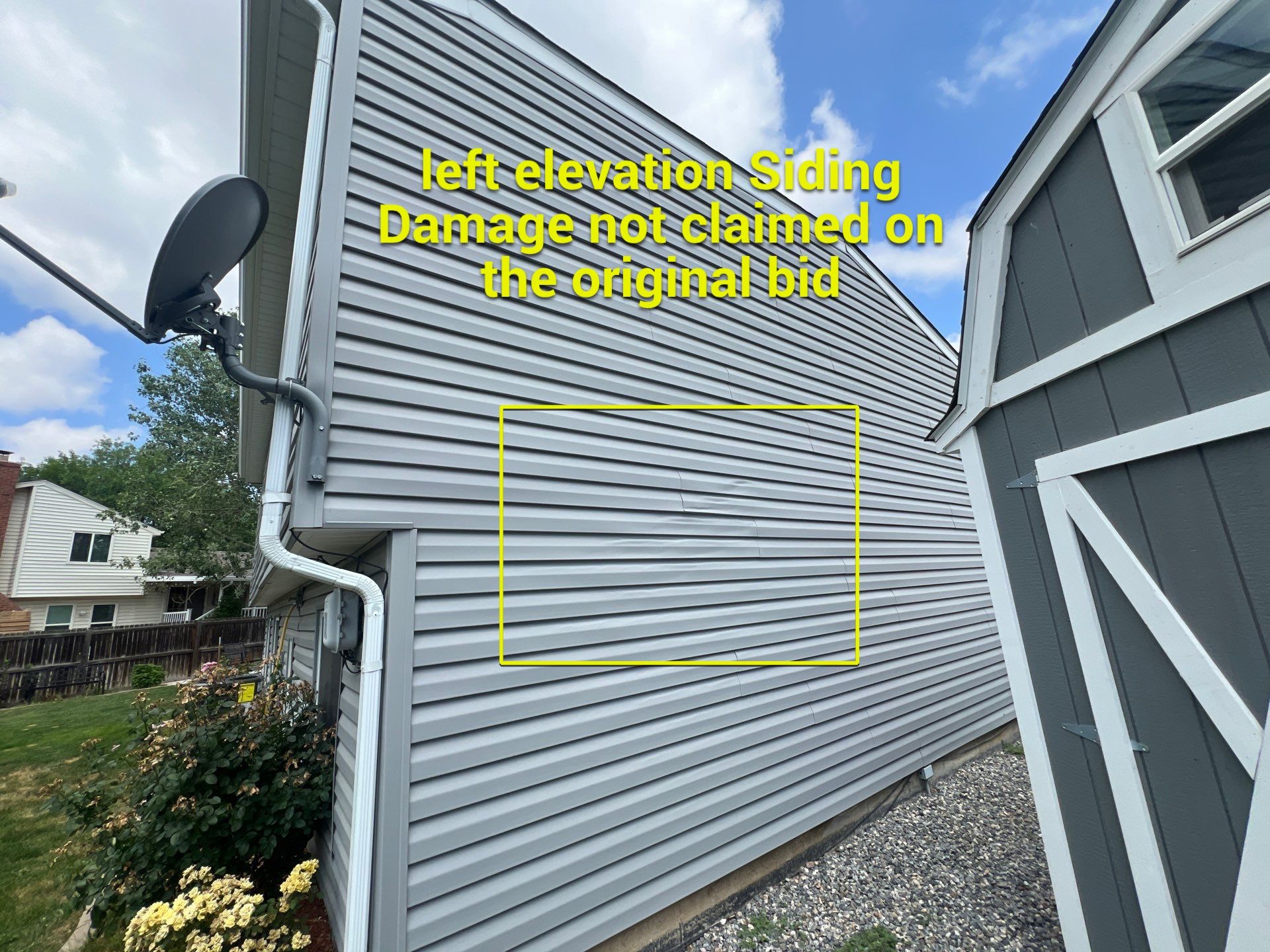 Storm Damage inspection and insurance claims by 1st choice windows and siding