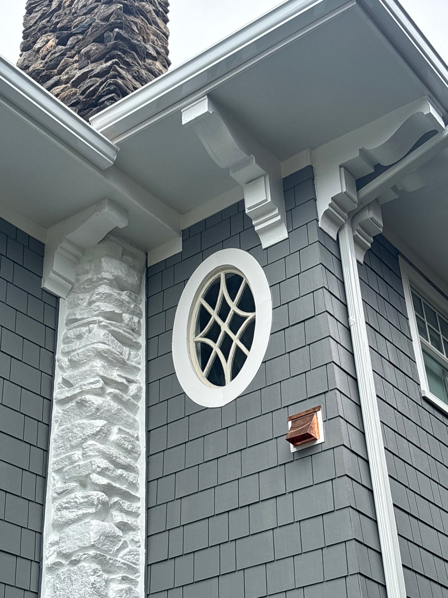 James Hardie Shingle on a Historic Craftsman in New Rochelle, NY by Ideal Siding - Westchester
