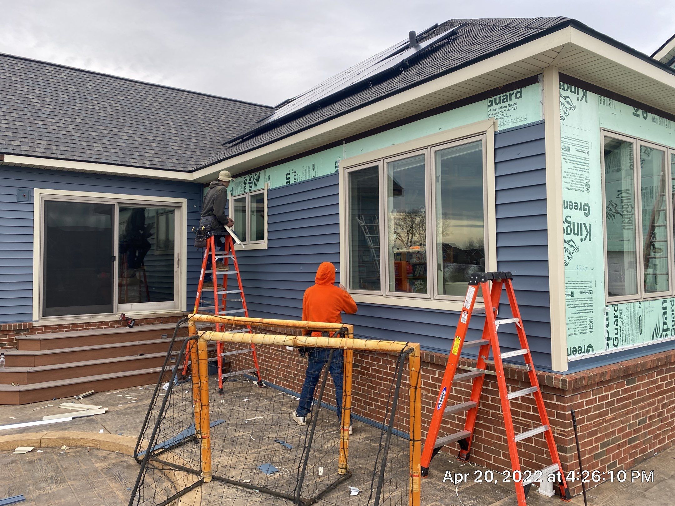 Siding Replacement using CertainTeed Landmark by 180 Contractors